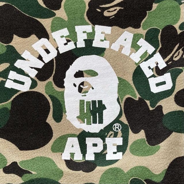 Bape × Undefeated BAPE × Undefeated ABC Camo Green Sweat pants APE ★size S Size US 30 / EU 46 - 3 Thumbnail