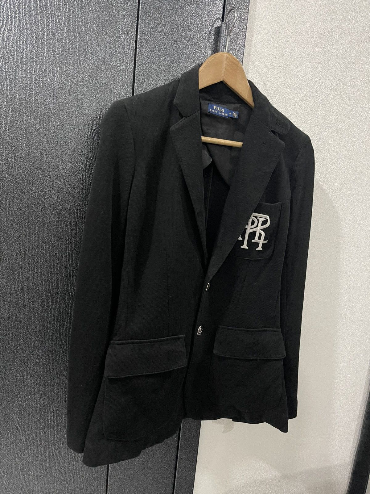 Polo Ralph Lauren Polo Ralph Lauren Embroidery Logo Black Blazer Size XS / US 0-2 / IT 36-38 - 3 Thumbnail