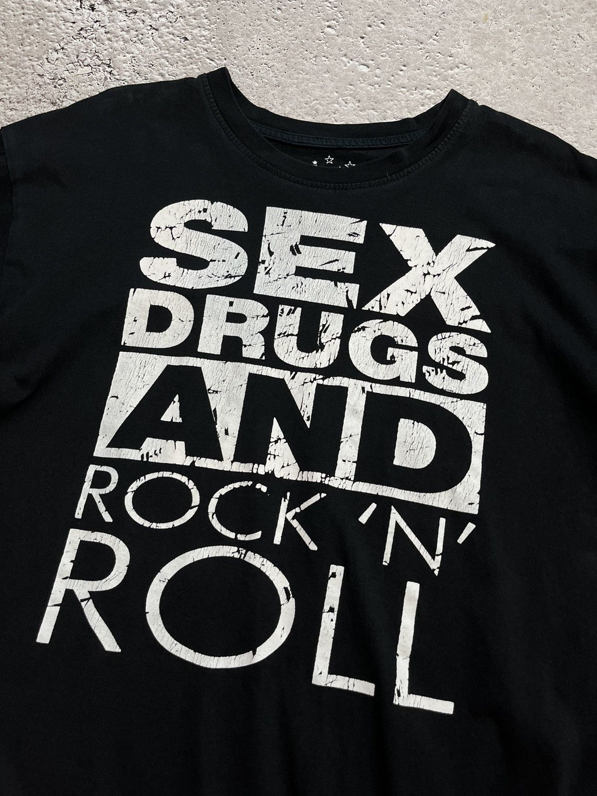 Vintage Vintage Sex Drugs Rock n Roll Y2K Humor Adult T shirt tee Size US XXL / EU 58 / 5 - 4 Thumbnail