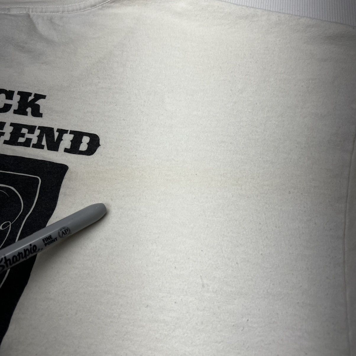 Vintage Jack Daniels Tee Shirt White Crack The Legend Safe Whiskey Size US XL / EU 56 / 4 - 16 Thumbnail