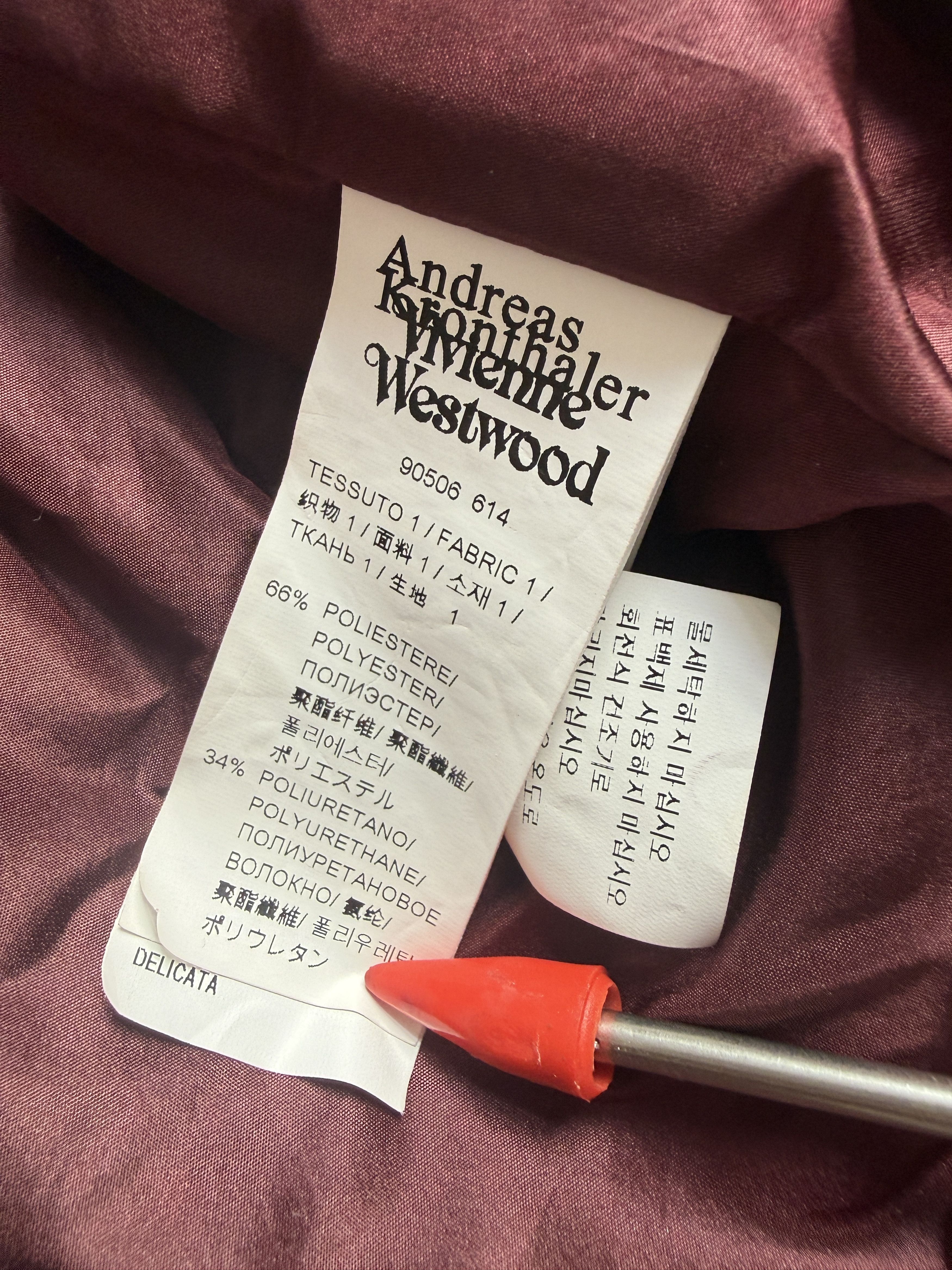 Vivienne Westwood 2017 2k$+ Andreas Kronthaler Padded Purple Jacket Size S / US 4 / IT 40 - 10 Thumbnail