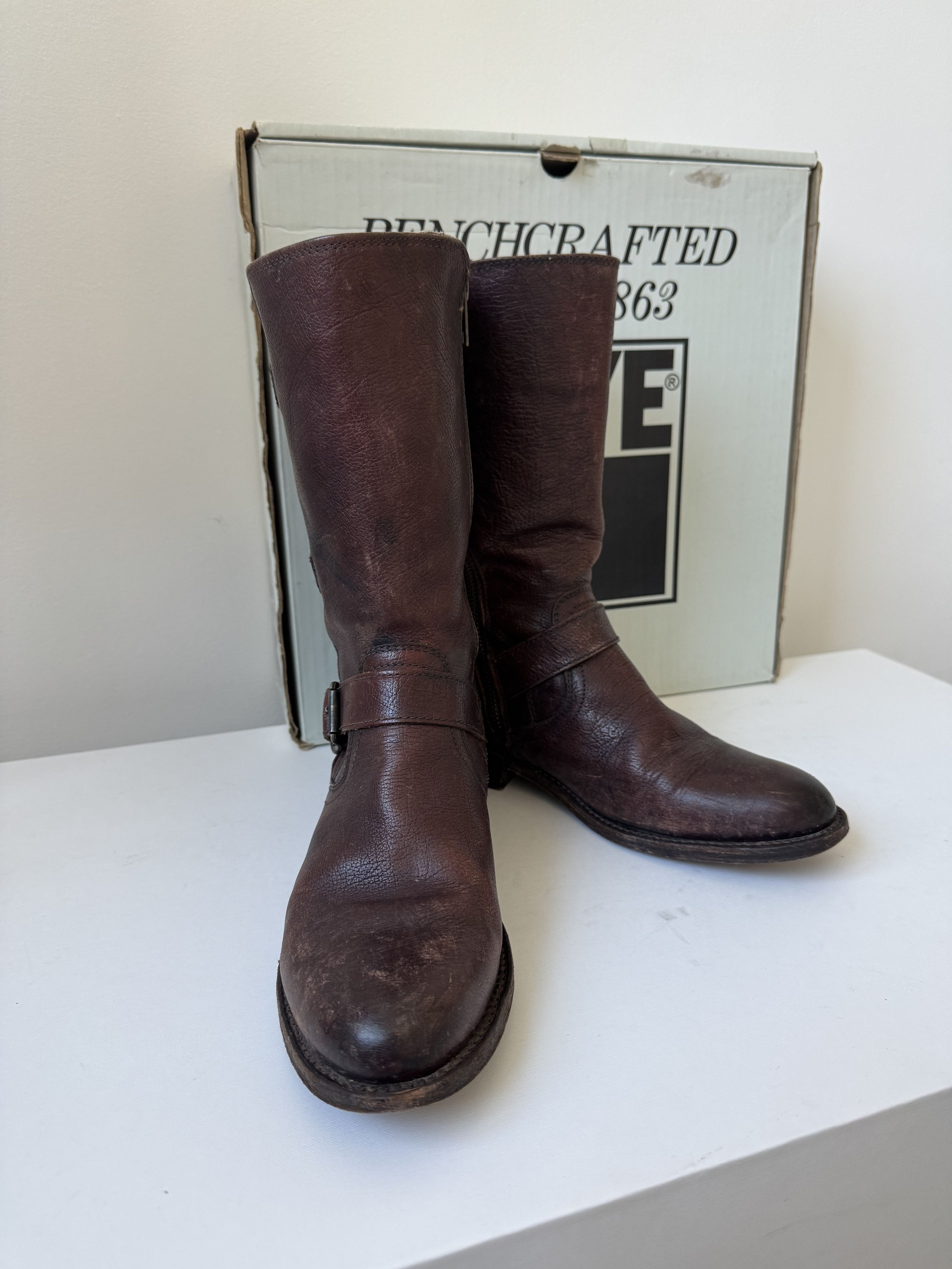 Frye Frye Jayden Moto Cuff Boots Size US 8 / IT 38 - 1 Thumbnail
