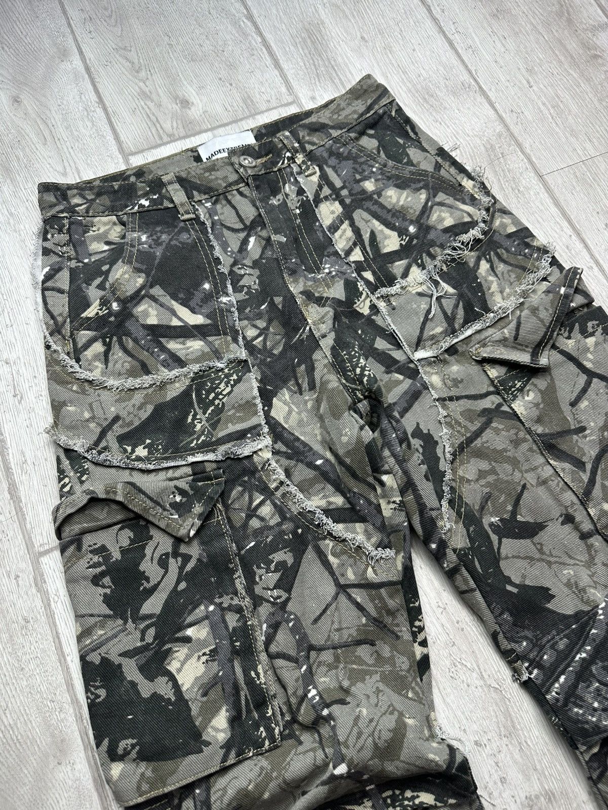Japanese Brand Vintage Realtree Distressed Camo Pants Size US 28 / EU 44 - 2 Thumbnail