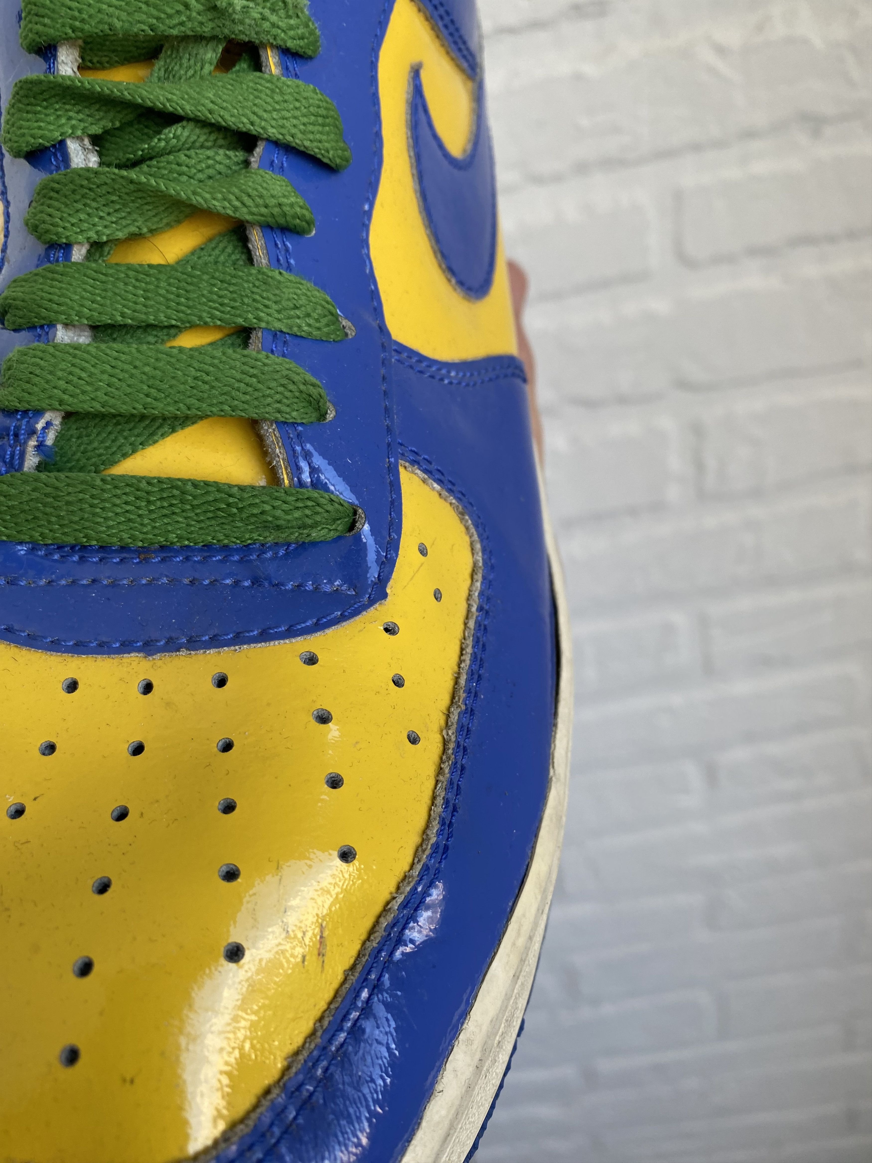 Nike Vintage Nike Air Force 1 Premium Brazil World Cup 2006 Size US 10 / EU 43 - 12 Thumbnail