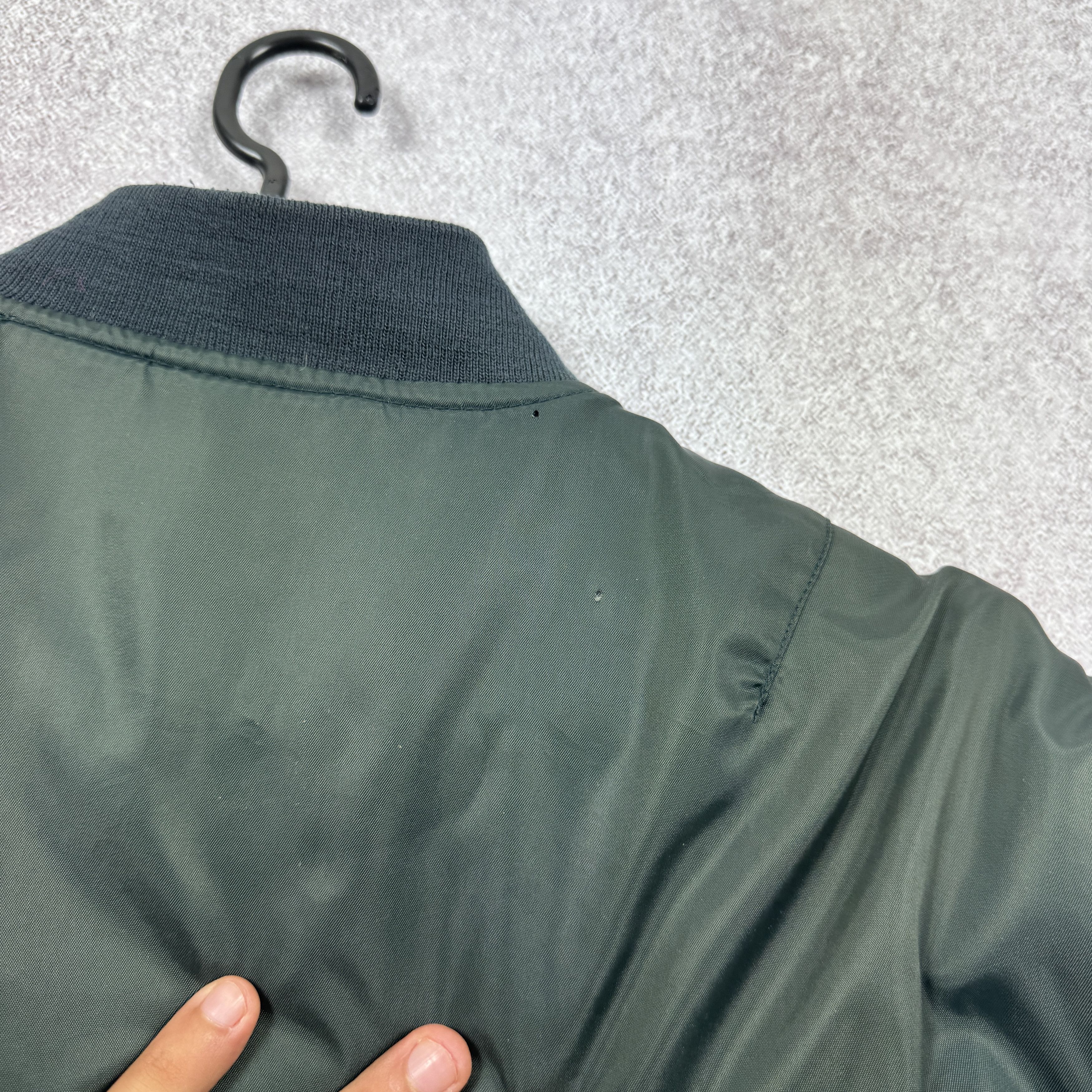 Alpha Industries VNTG ALPHA INDUSTRIES MA-1 NYLON DISTRSED REVERSIBLE BOMBER Size US XL / EU 56 / 4 - 13 Thumbnail