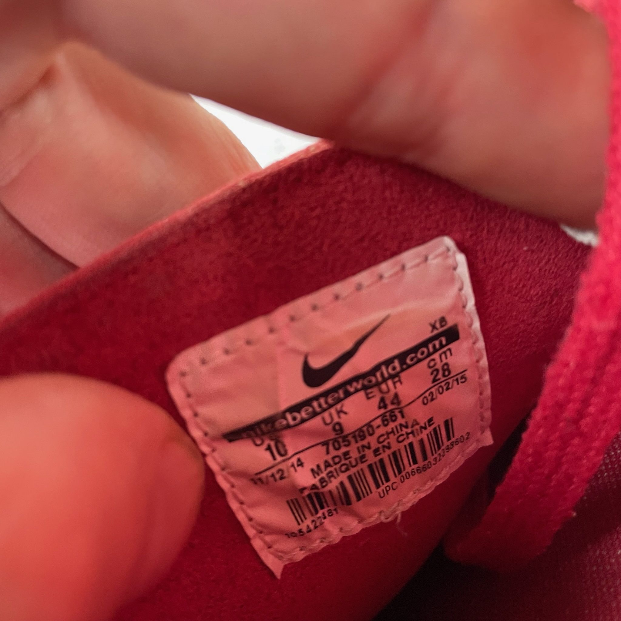 Nike RARE 2015 Nike SB Zoom Stefan Janoski CNVS PRM Red White Size US 10 / EU 43 - 8 Thumbnail