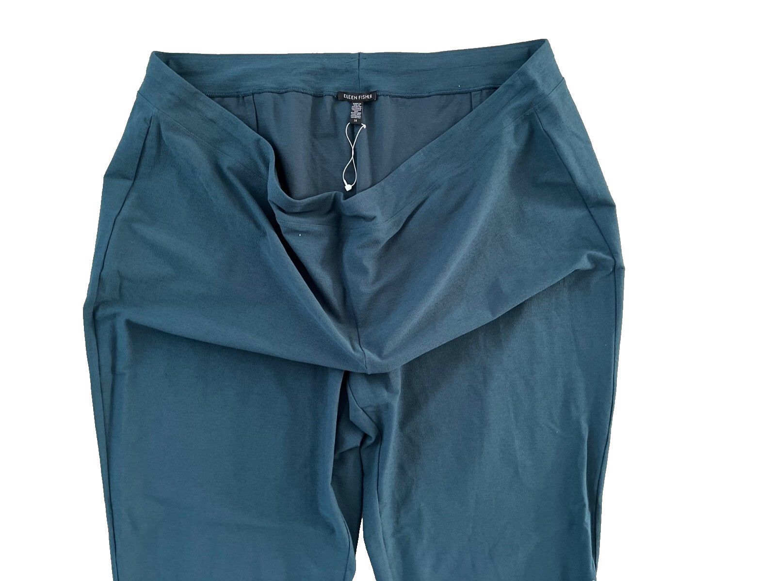 Eileen Fisher Eileen Fisher Stretch Crepe Pants in Pacifica ( 3X ) Size 24" / US 00 / IT 34 - 2 Thumbnail