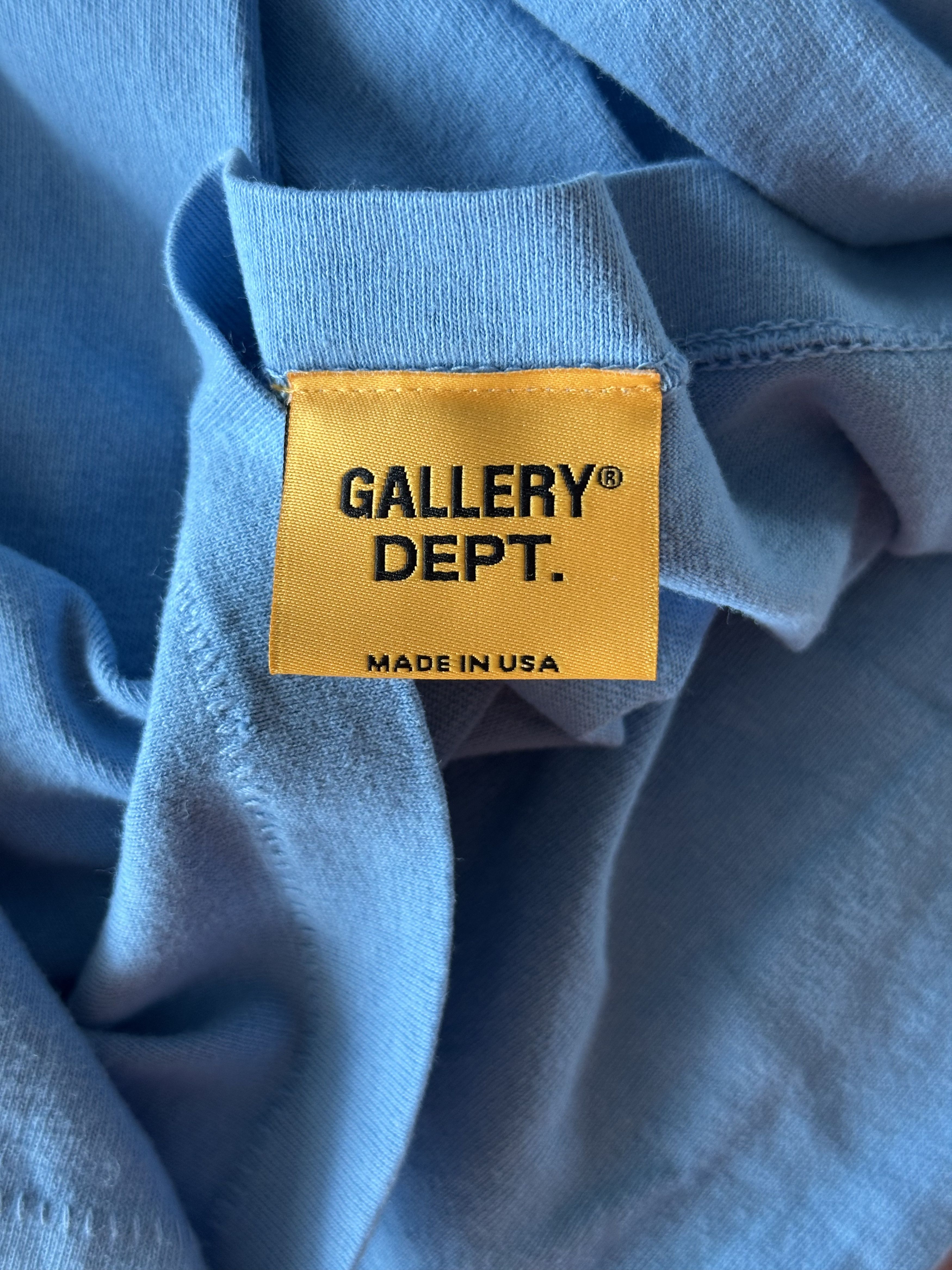 Gallery Dept. Gallery Dept Blue & Multicolor Art That Kills T-Shirt Size US XS / EU 42 / 0 - 4 Thumbnail