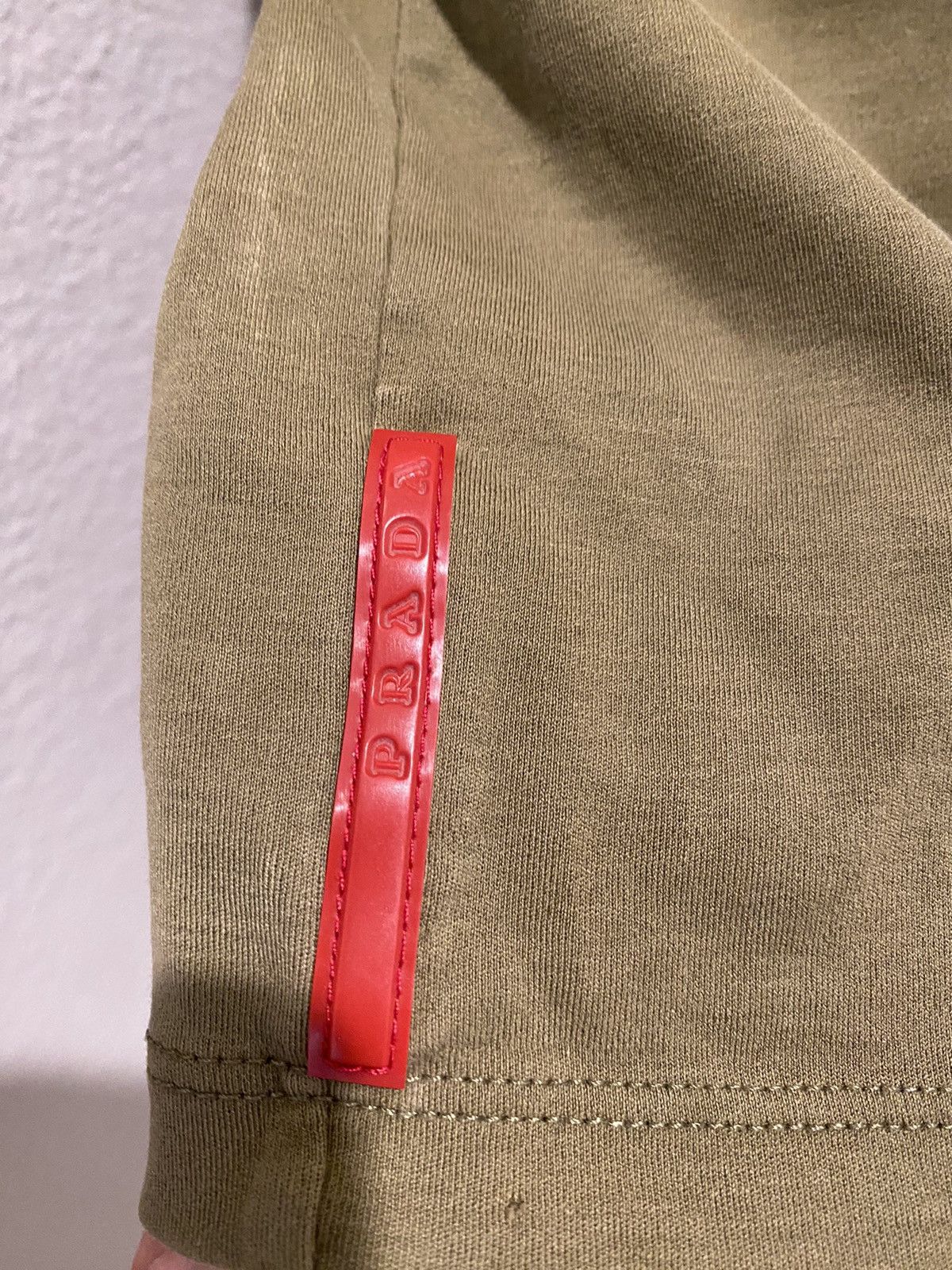 Prada × Vintage Vintage Prada olive polo shirt Size US S / EU 44-46 / 1 - 3 Thumbnail