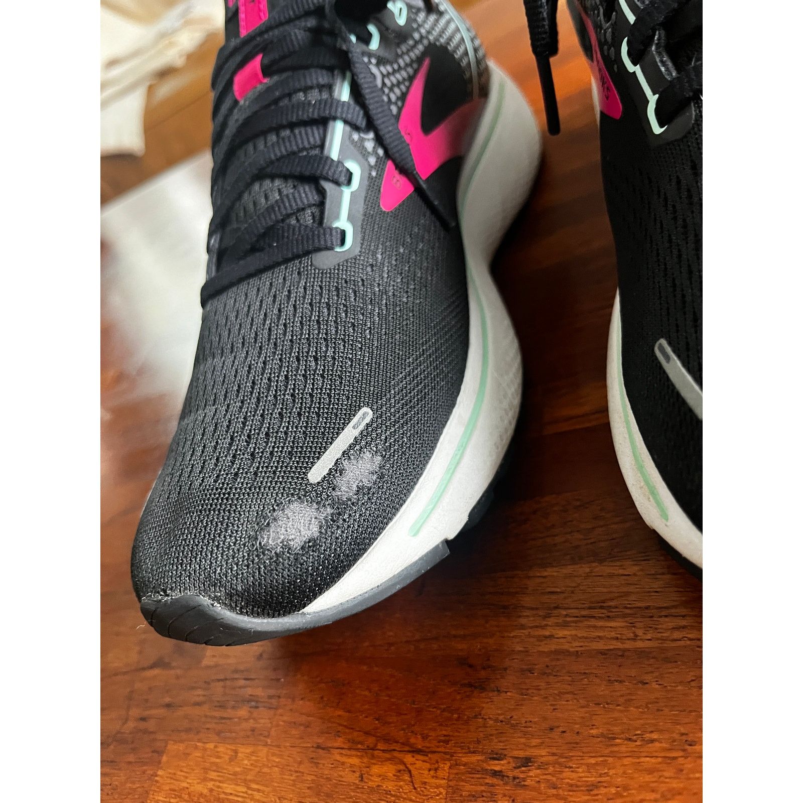 Brooks Brooks 7 Ghost 14 Running Sneakers Black/Pink/Yucca 11.5 Size US 11.5 / IT 41.5 - 8 Thumbnail