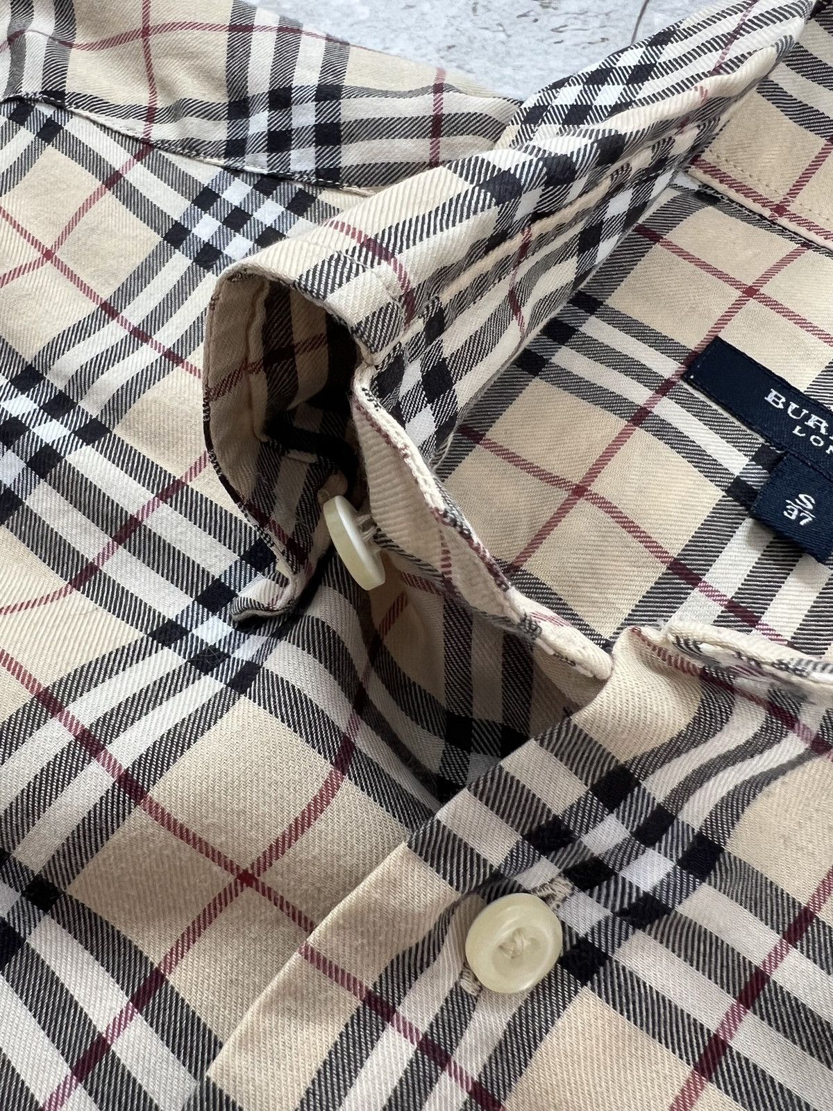 Burberry × Vintage Burberry vintage nova check shirt Size US M / EU 48-50 / 2 - 4 Thumbnail