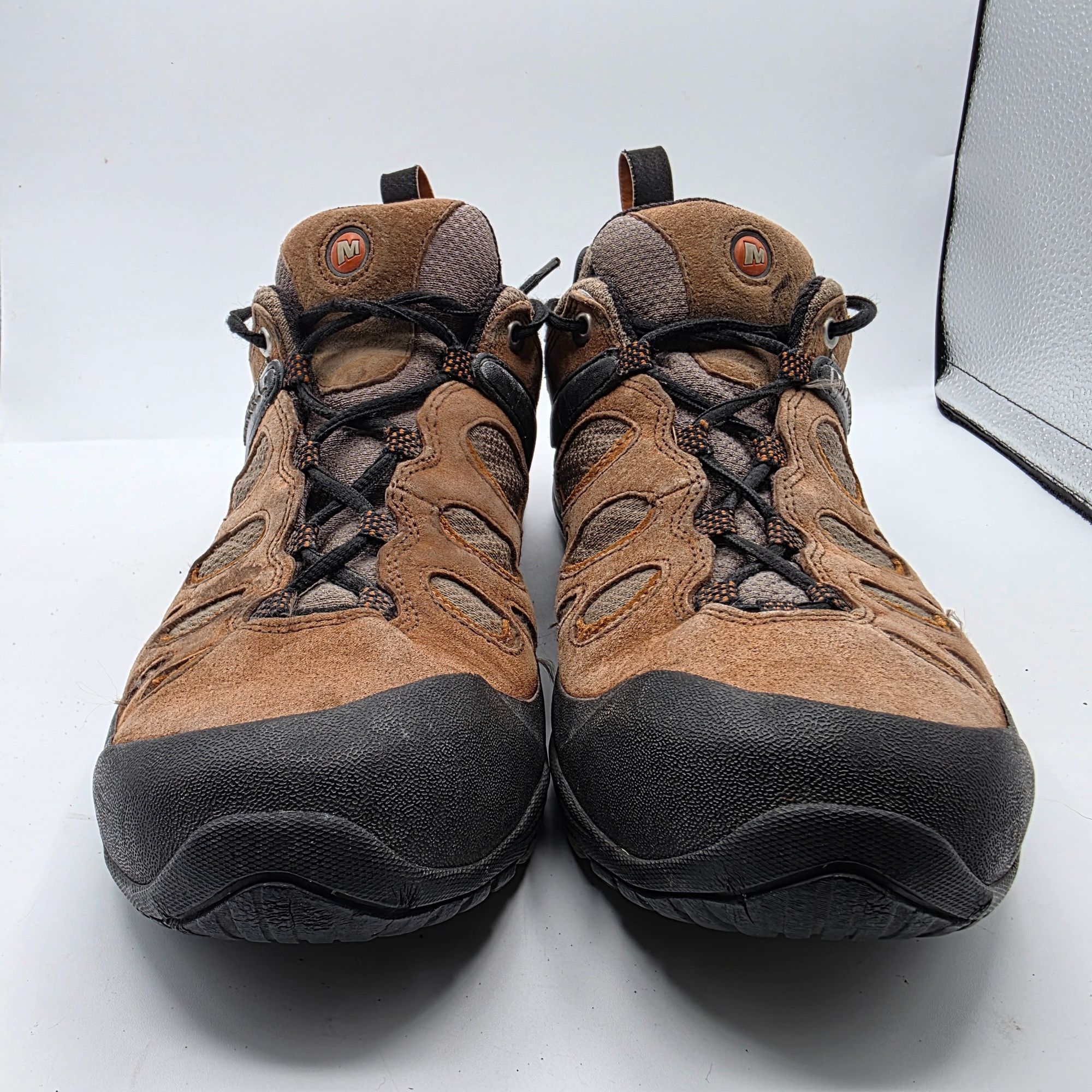 Merrell Merrell Chameleon Mens 10.5 Brown Shoes Vibram Trail Hiking Size US 10.5 / EU 43-44 - 11 Thumbnail