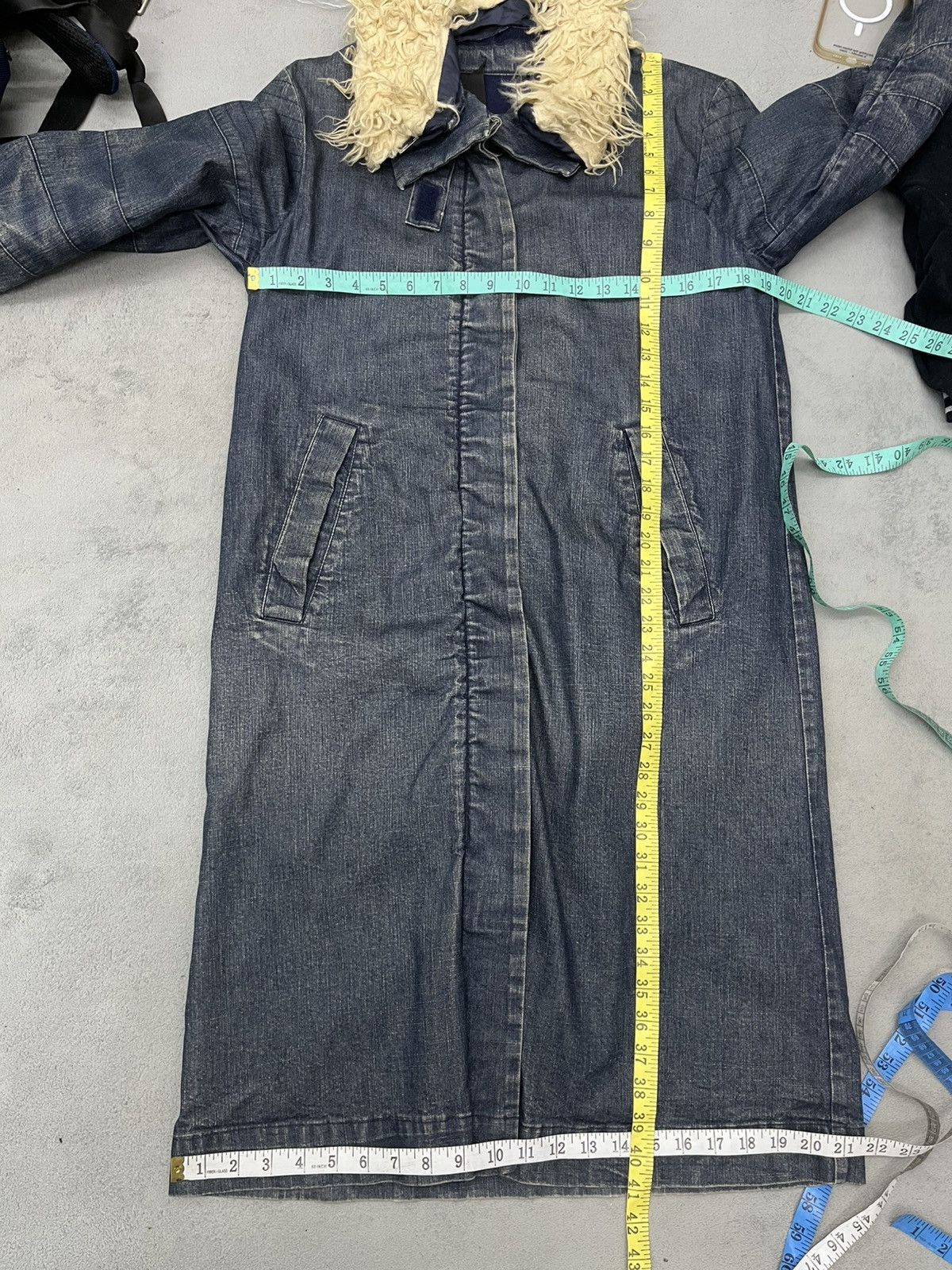 SHIPS STEALS🔥BDK FOR SHIPS DENIM OVER JACKET Size XS / US 0-2 / IT 36-38 - 18 Thumbnail