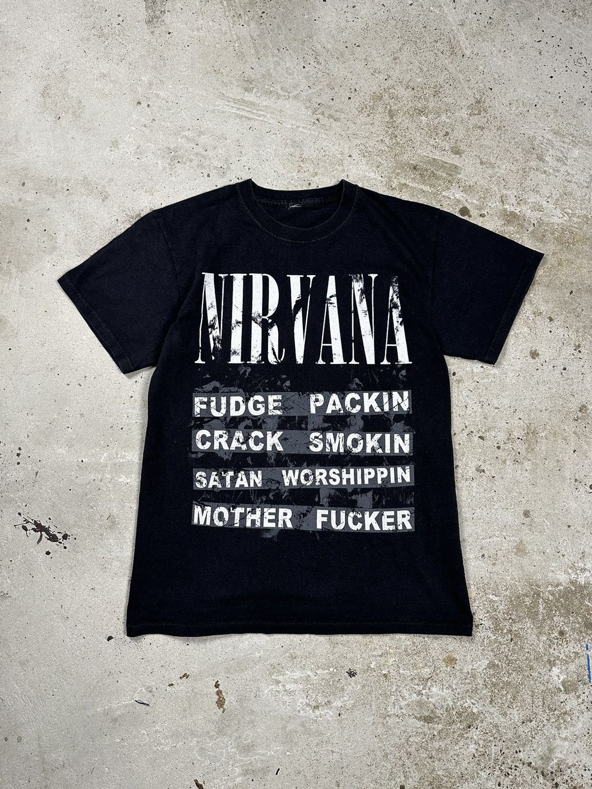 Nirvana Vintage Y2K Nirvana Vestibule Band Tour Tee Size US S / EU 44-46 / 1 - 1 Thumbnail