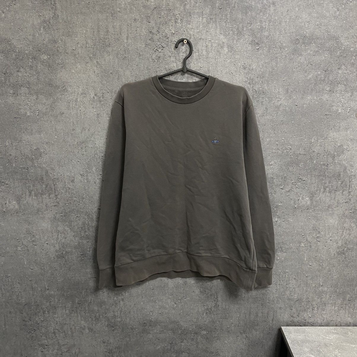 Vivienne Westwood Vintage Vivienne Westwood Sweatshirt Orb Logo Basic Pullover Size US M / EU 48-50 / 2 - 1 Thumbnail