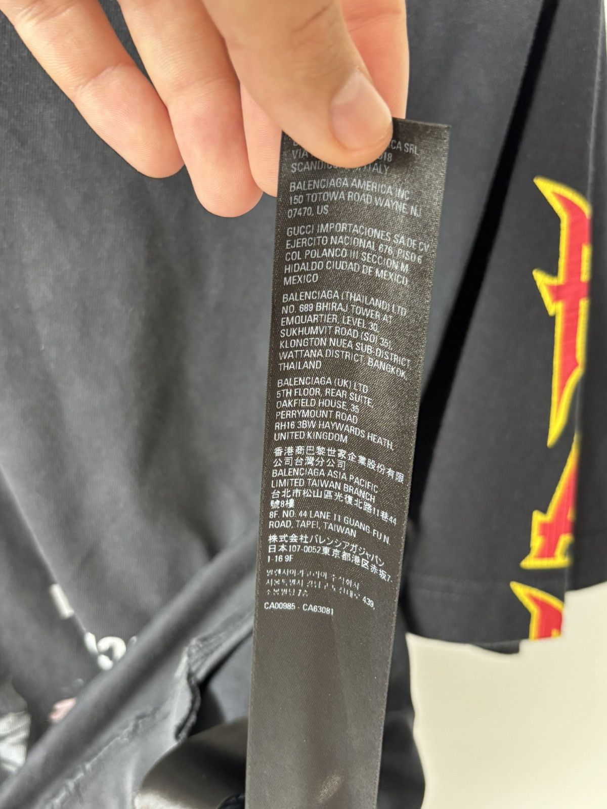 Balenciaga Balenciaga Speed Hunters Reconstructed Tshirt Size US XS / EU 42 / 0 - 15 Thumbnail