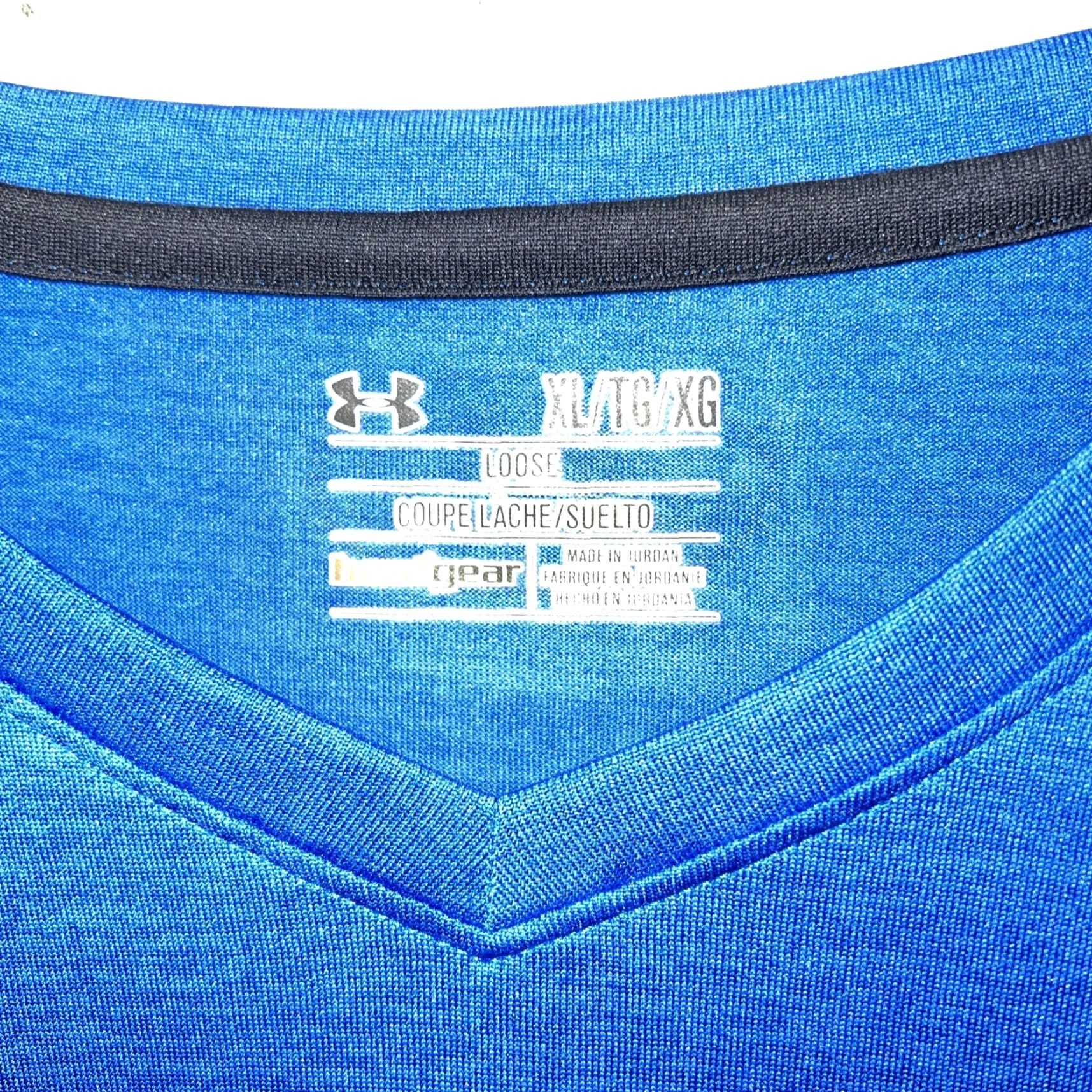 Under Armour Under Armour HeatGear T-Shirt Mens XL Blue Size US XL / EU 56 / 4 - 3 Thumbnail