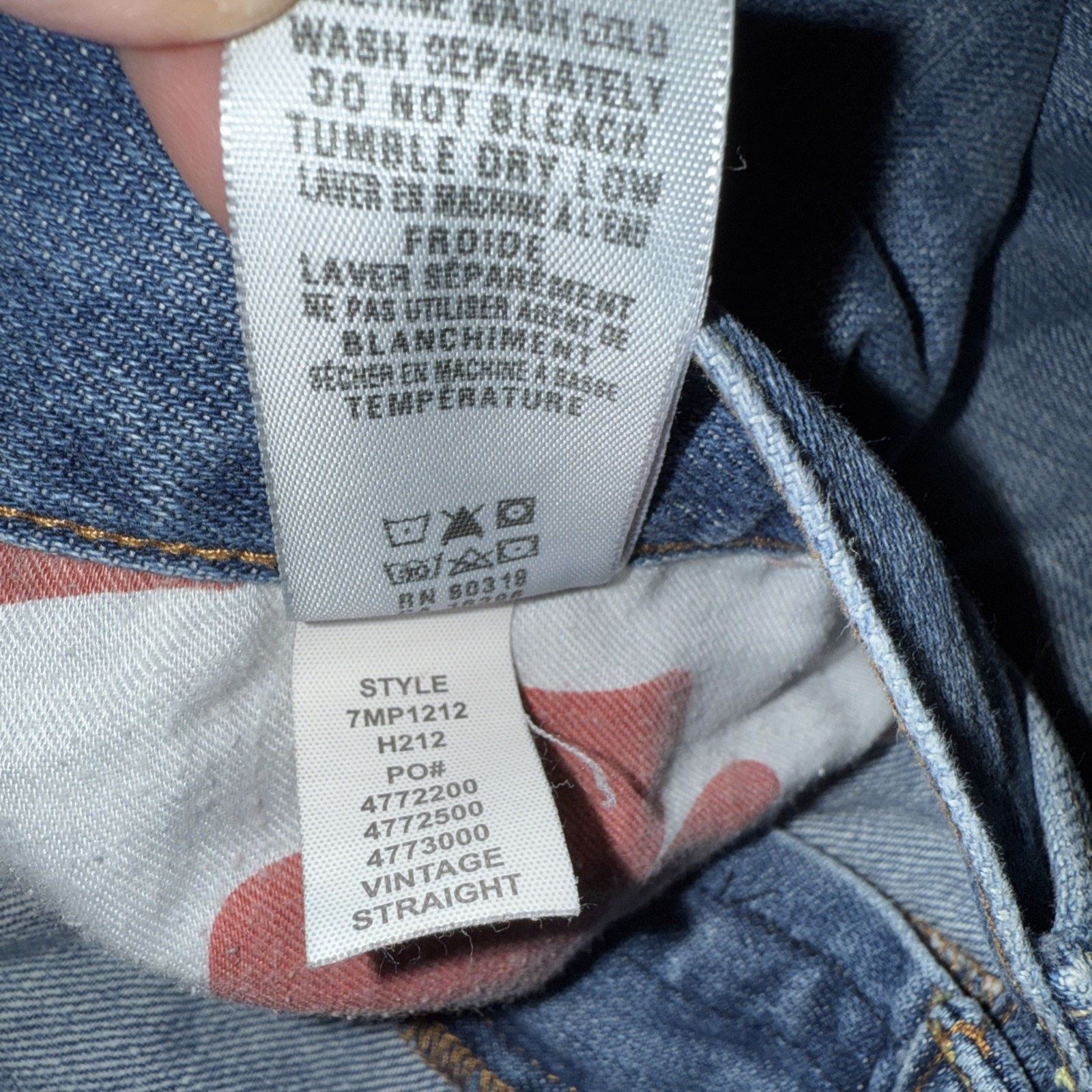 Lucky Brand Vintage Lucky Brand Jeans Size 36 x 31 Mid Wash 100% Cotton Size US 36 / EU 52 - 10 Thumbnail