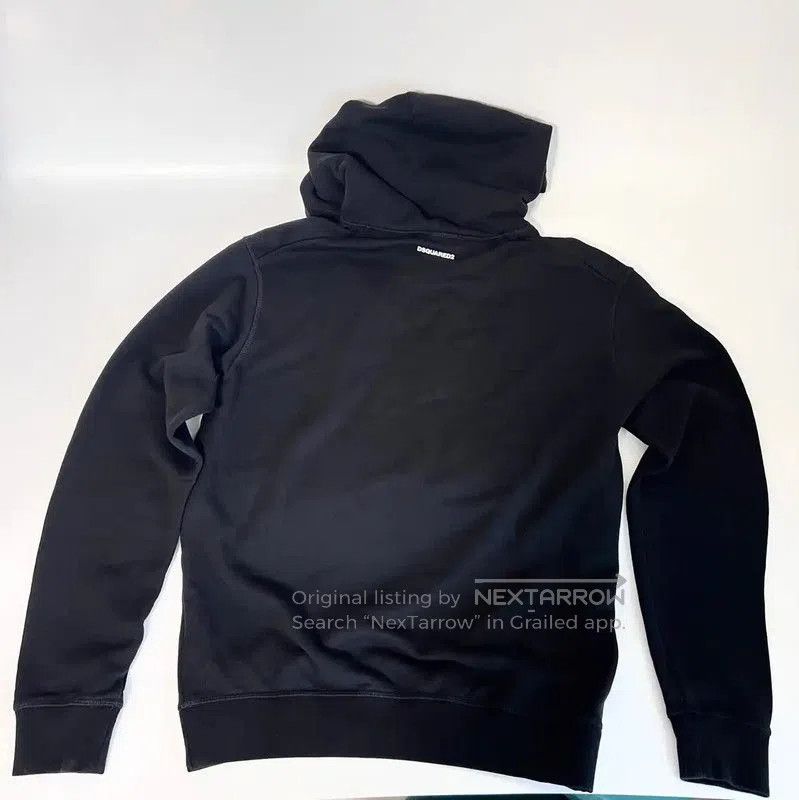 Dsquared2 DSQUARED2 Black Cotton Men's Hoodie . Size US M / EU 48-50 / 2 - 4 Thumbnail