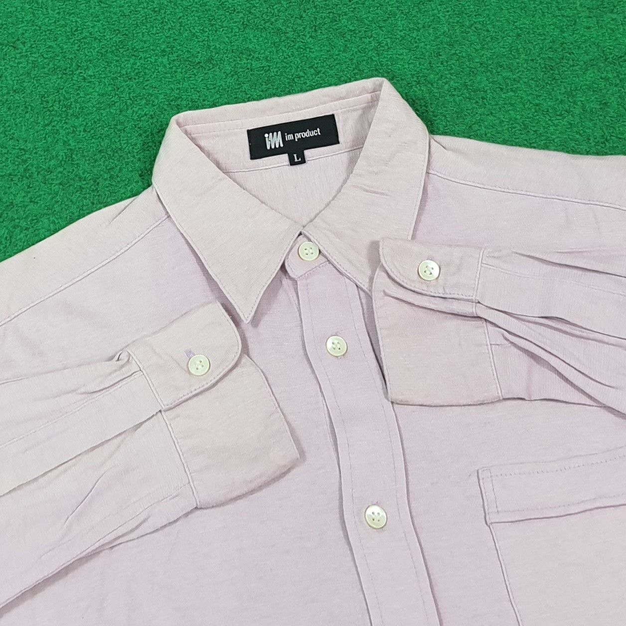 Issey Miyake Vintage IM Product by Issey Miyake Button Up Shirt C294N34 Size S / US 4 / IT 40 - 4 Thumbnail