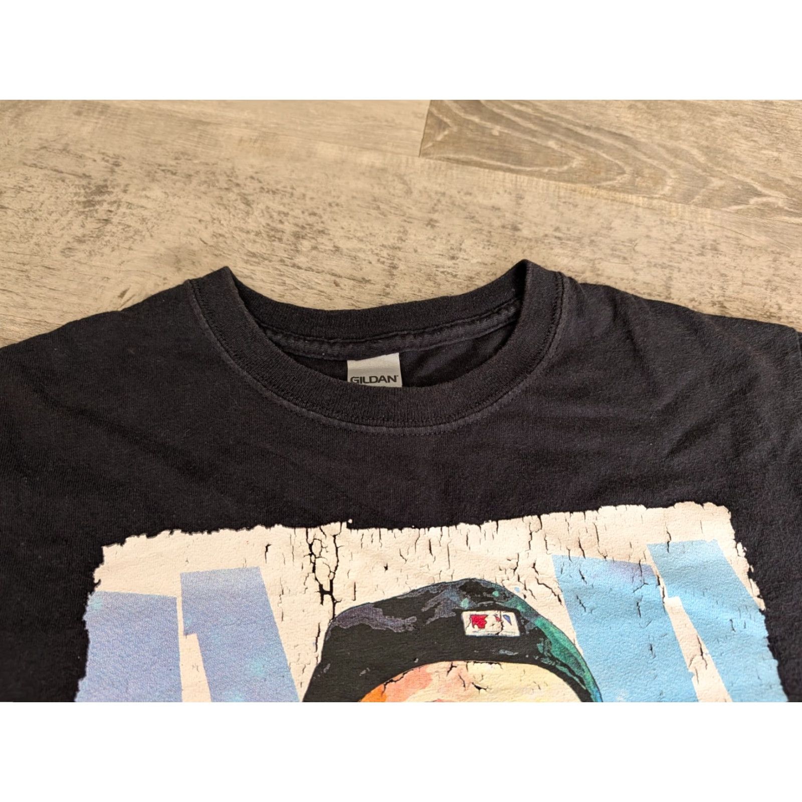 Gildan POP SMOKE Graphic Tee Shirt Black Size Small Unisex Adults Hip Hop Rap 100% Cotton Short Sleeve Size US S / EU 44-46 / 1 - 3 Thumbnail