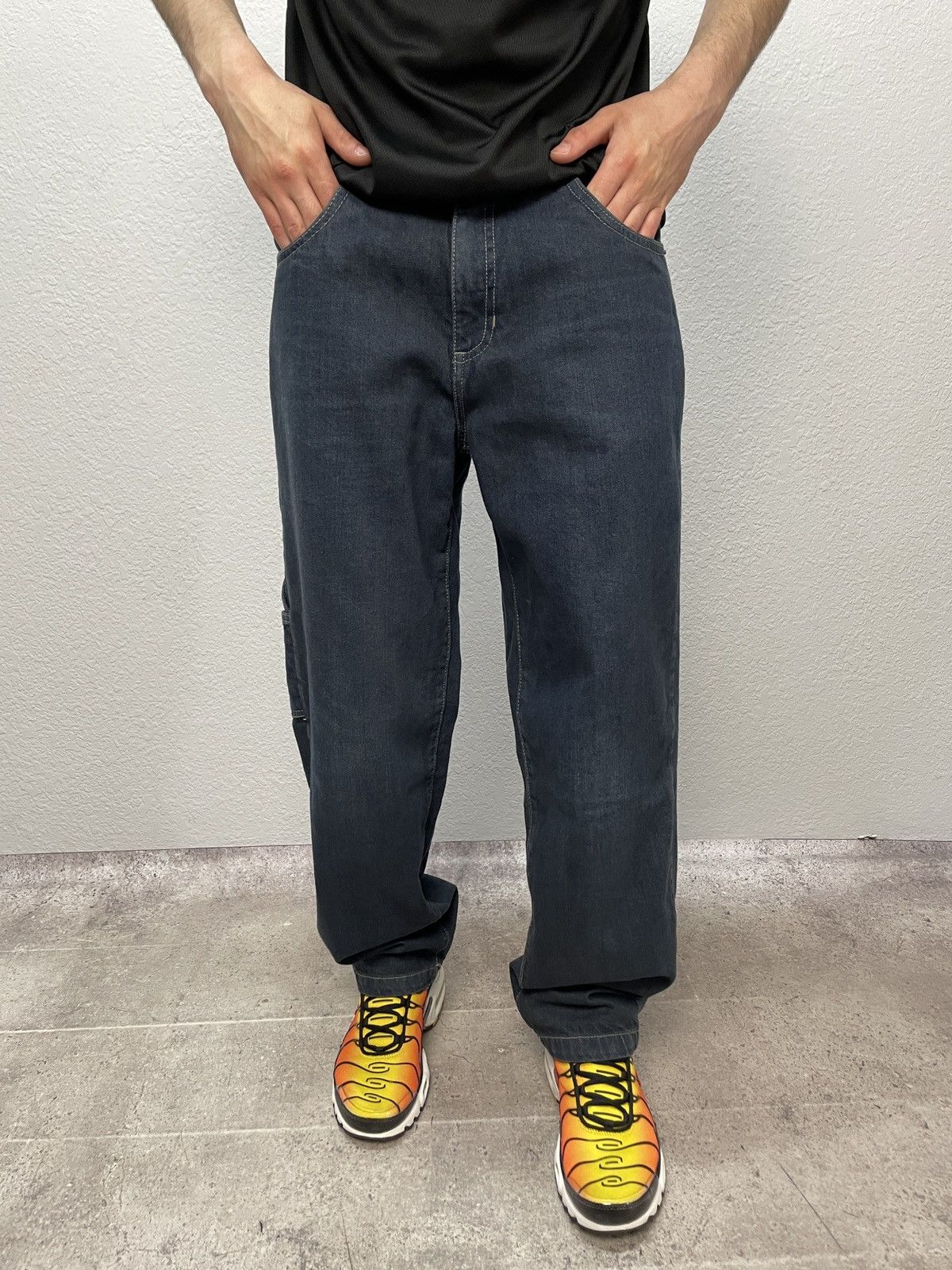 If Six Was Nine × Southpole × Vintage Vintage y2k Southpole Skate Baggy Fit Jeans Size US 31 - 2 Thumbnail