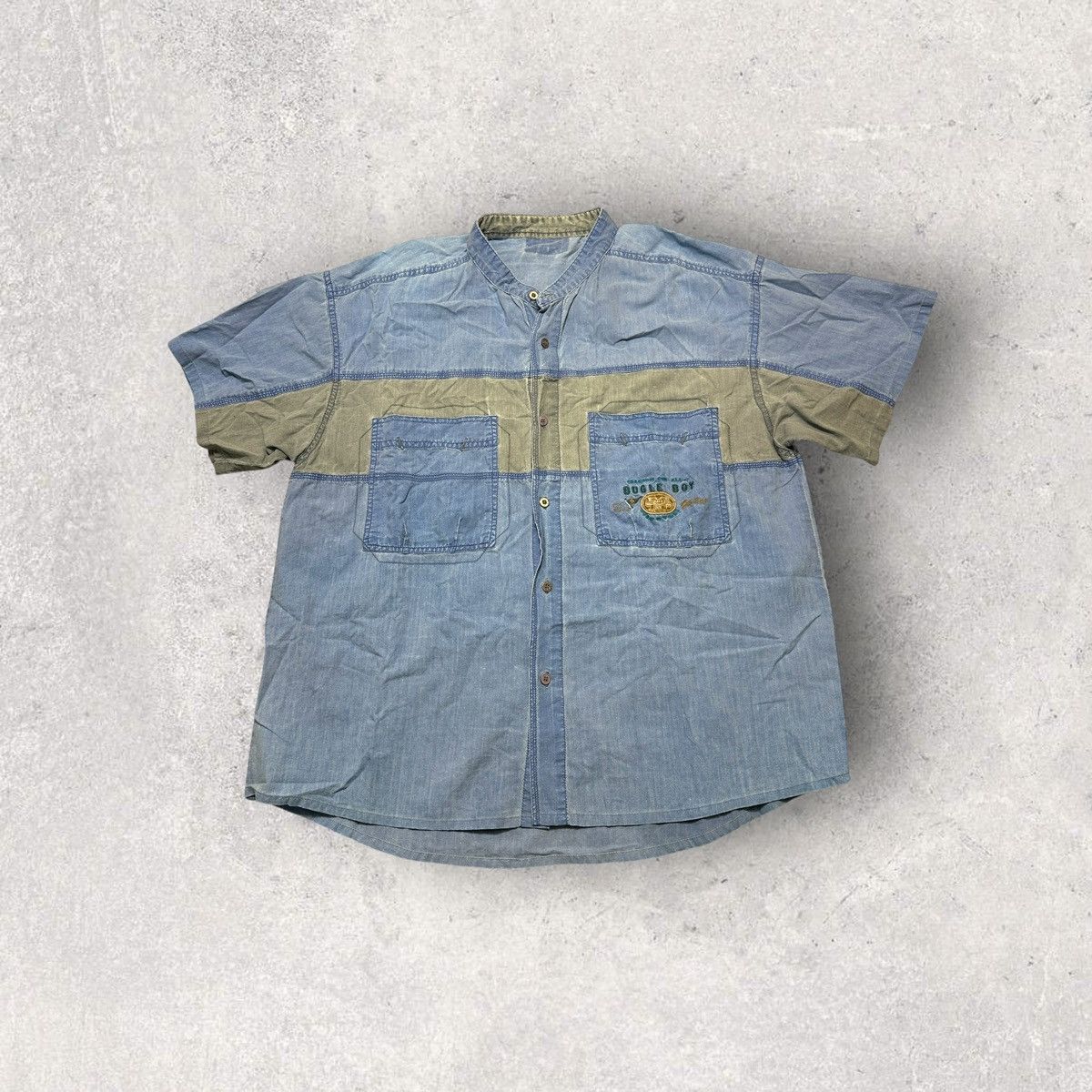 Bugle Boy × Vintage Vintage Bugle Boy shirt Size US L / EU 52-54 / 3 - 1 Thumbnail
