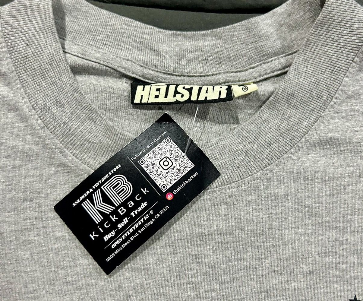 HELLSTAR Hellstar Studios Basic Logo T-Shirt “Heather Grey” size Med Size US M / EU 48-50 / 2 - 8 Thumbnail