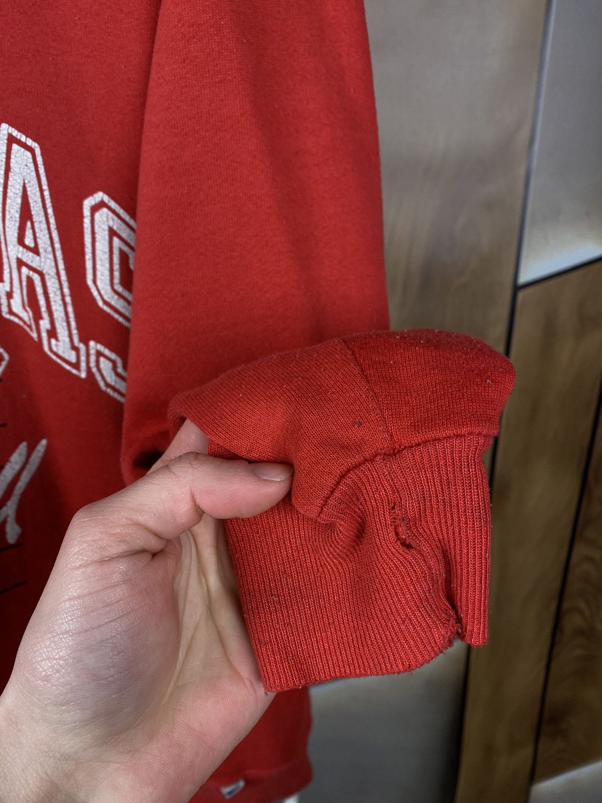 Russell Athletic 🏀Vintage 90s Sweatshirt Basketball Arkansas Russel Athletic🏀 Size US L / EU 52-54 / 3 - 11 Thumbnail