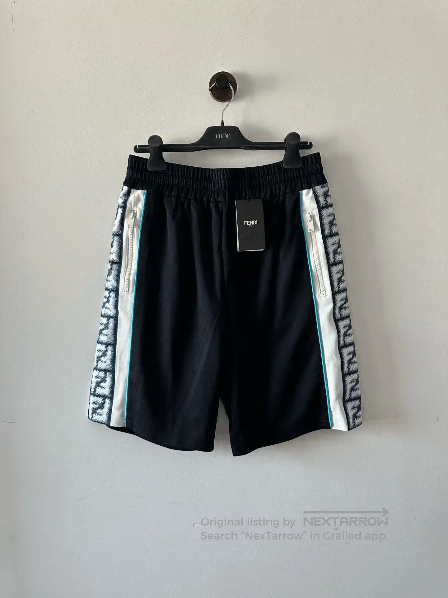 Fendi Fendi Side Monogram Shorts. Size US 28 / EU 44 - 1 Thumbnail