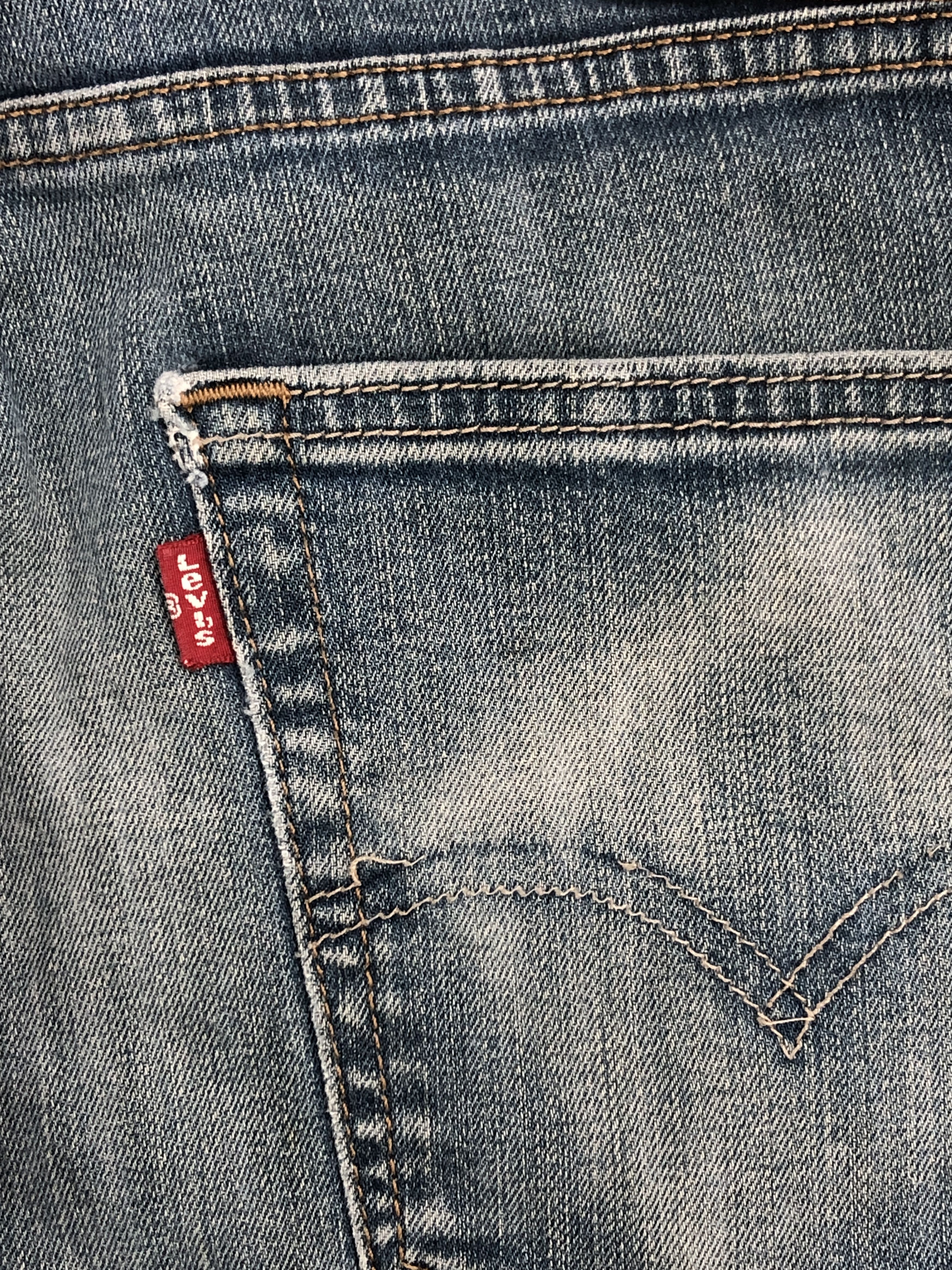 Levi's Vintage Distressed Levis 505 Faded Blue Jeans S0022 32x32 Size US 32 / EU 48 - 6 Thumbnail