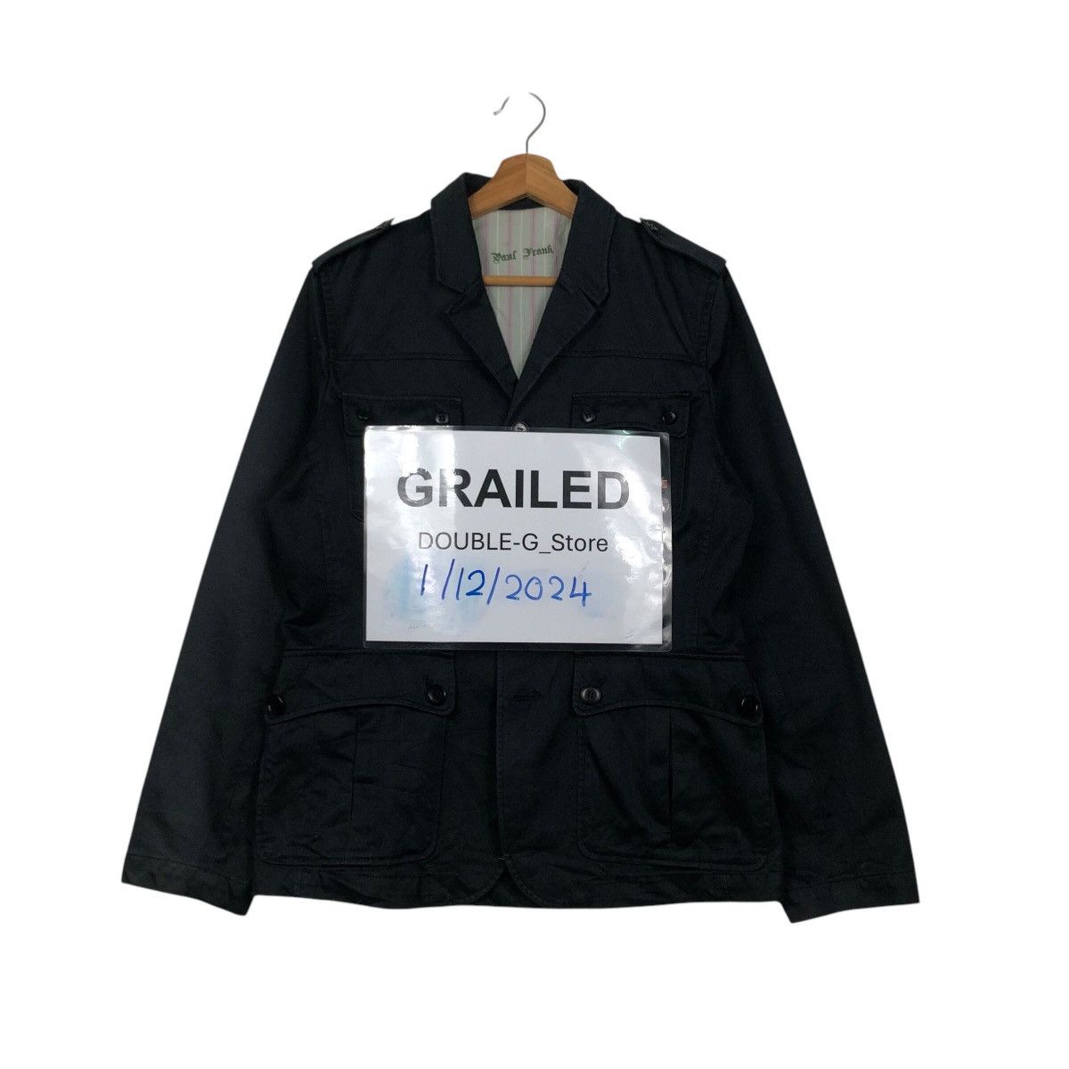 Hysteric Glamour 📌Biker Jacket Double Collar Paul Frank Size US L / EU 52-54 / 3 - 1 Thumbnail