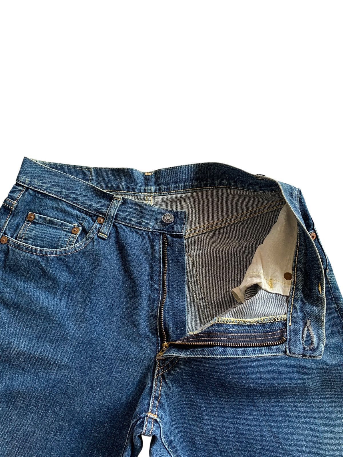 Kapital VINTAGE FLARE SEWING CHOP LOT 511BD JAPANESE RAW DENIM Size US 30 / EU 46 - 10 Thumbnail