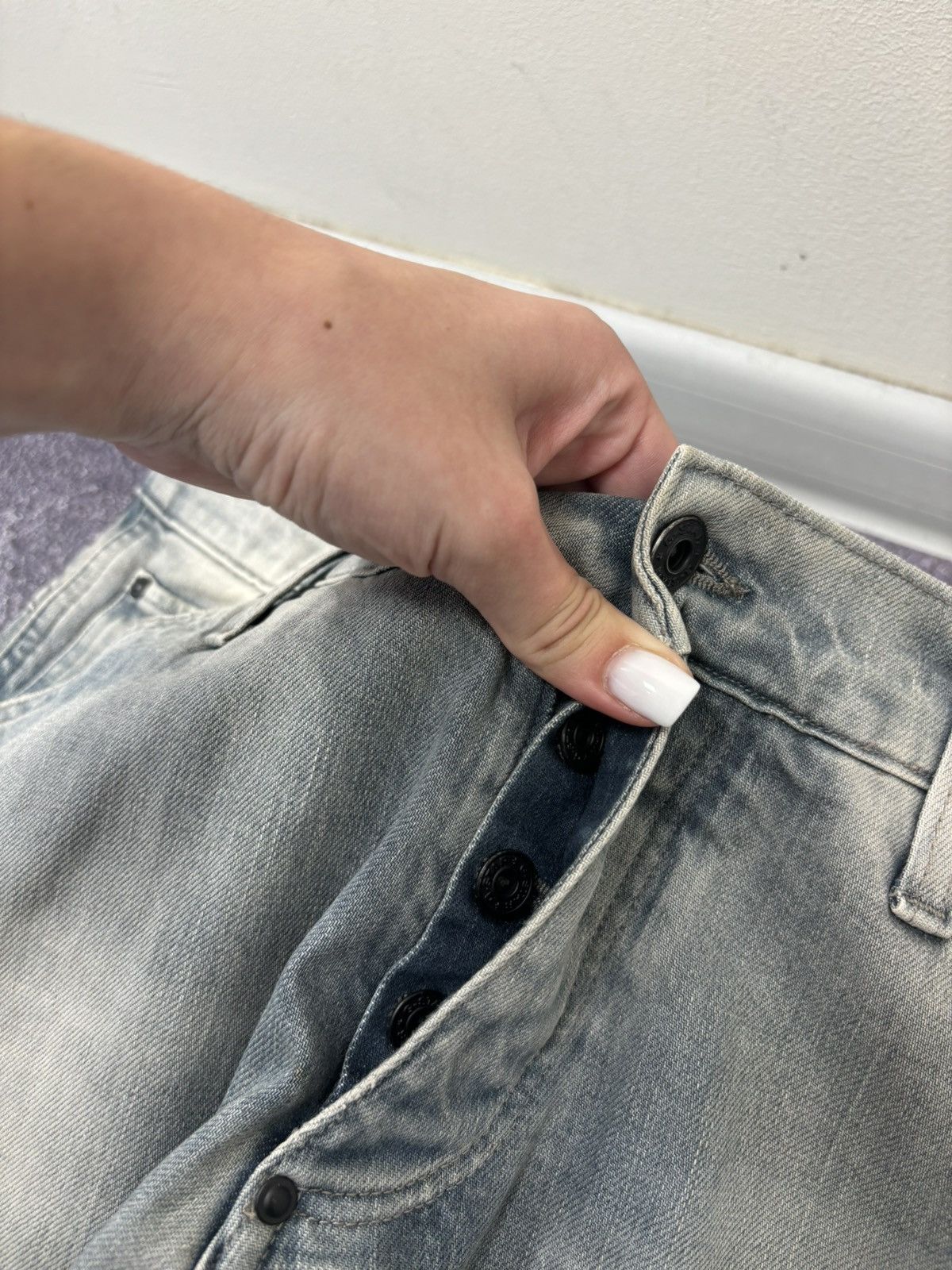 G-Star Vintage G-Star Raw 3D Slim Faded Avant Garde Denim Jeans Size US 33 - 9 Thumbnail