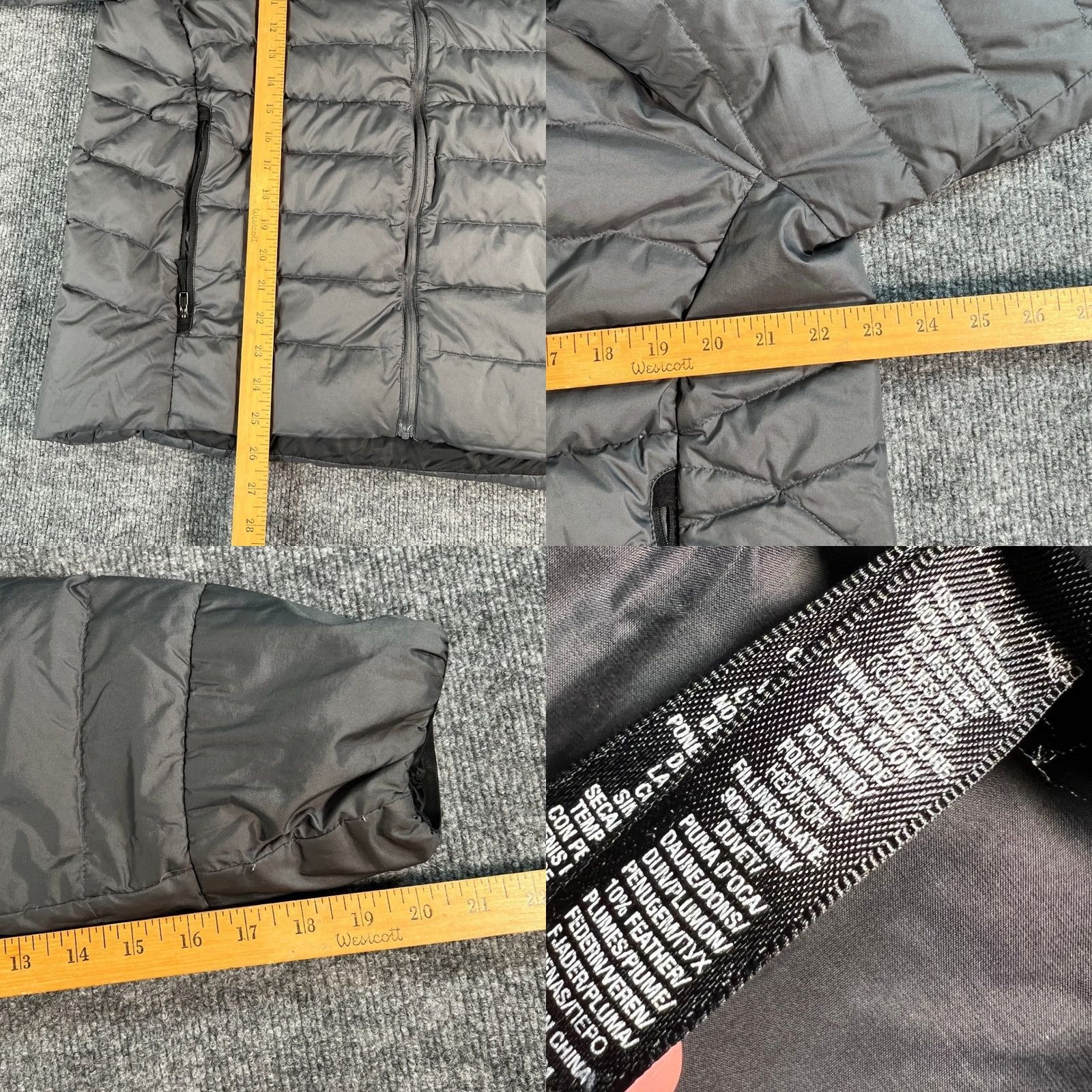 RLX Ralph Lauren Ralph Lauren RLX Puffer Jacket Mens Large Grey 730 Down Fill Hooded Tech Jacket Regular Zip Pockets Size US L / EU 52-54 / 3 - 8 Thumbnail