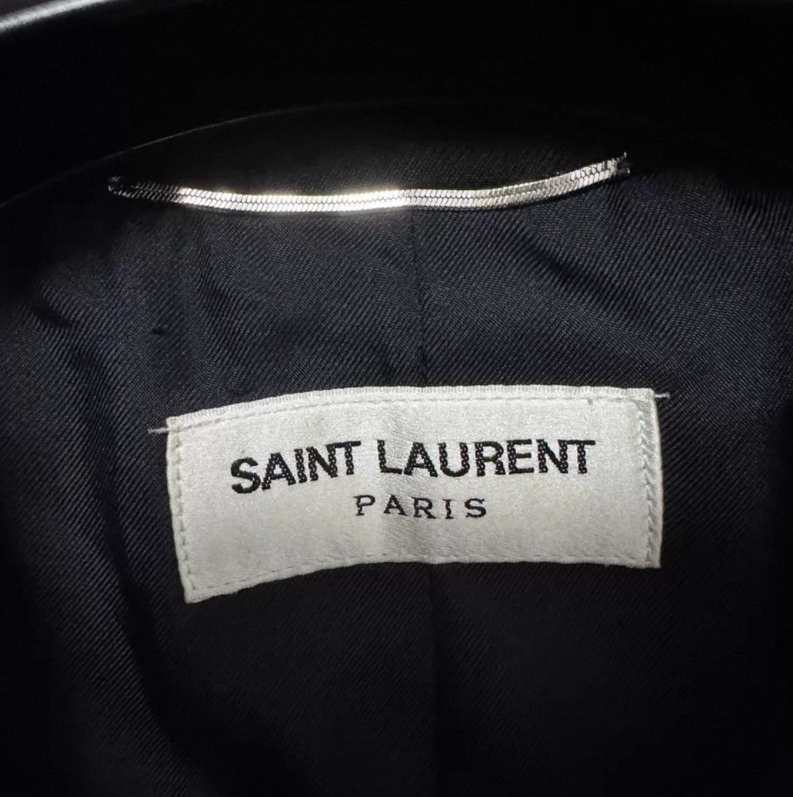 Saint Laurent Paris Saint Laurent Paris 14 Spring/Summer Sheepskin Sword Colla Size 52R - 5 Thumbnail