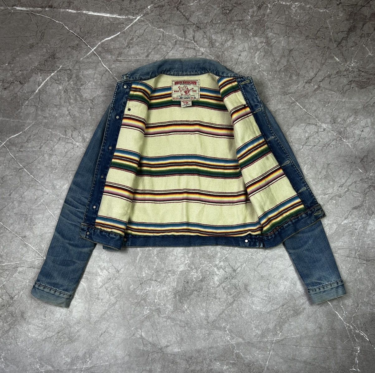 True Religion True Religion denim jeans jacket Jimmy super Size US M / EU 48-50 / 2 - 8 Thumbnail