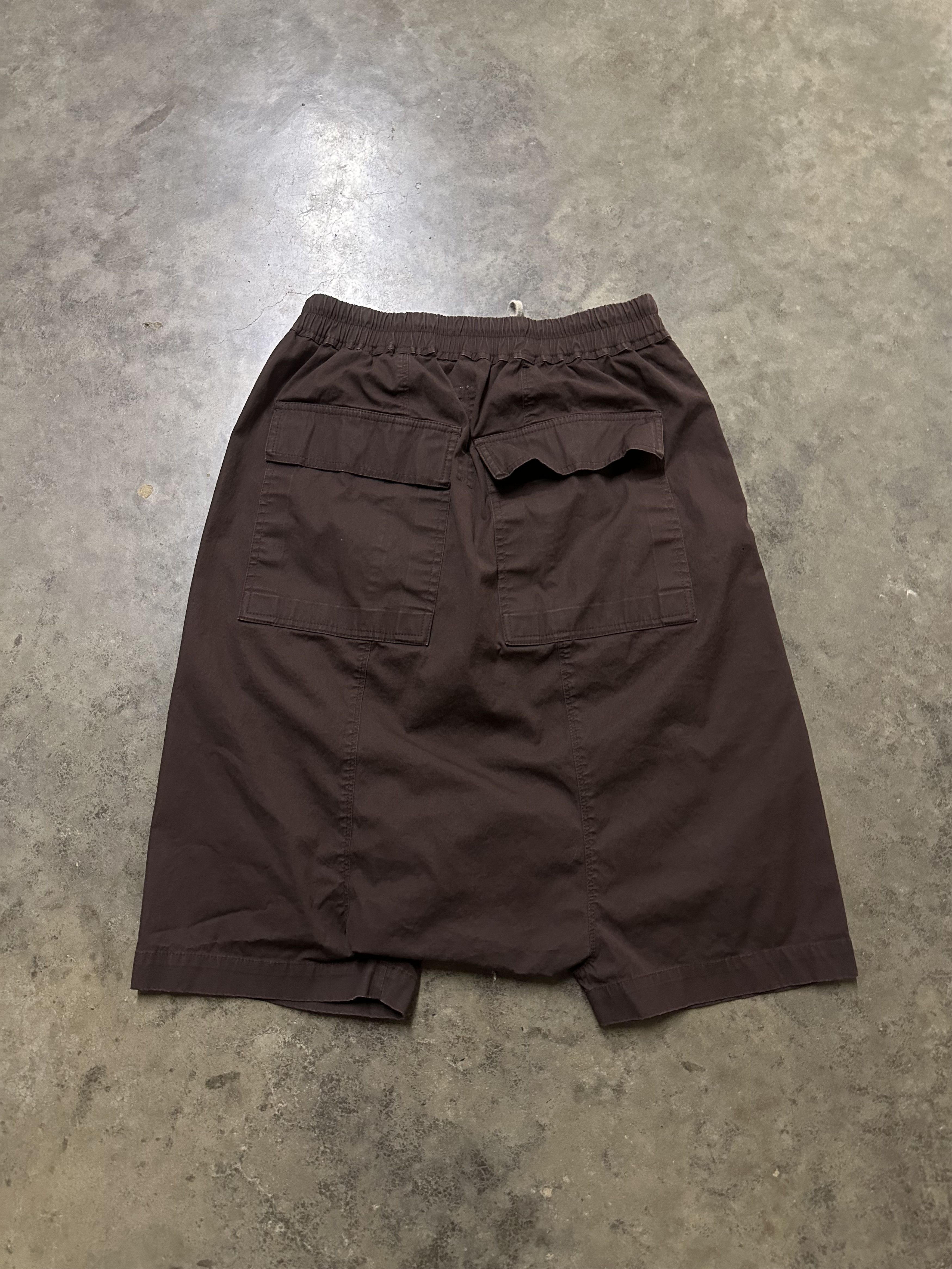 Rick Owens Rick Owens 'Mastodon' Dropcrotch Pod Shorts Size US 30 / EU 46 - 3 Thumbnail