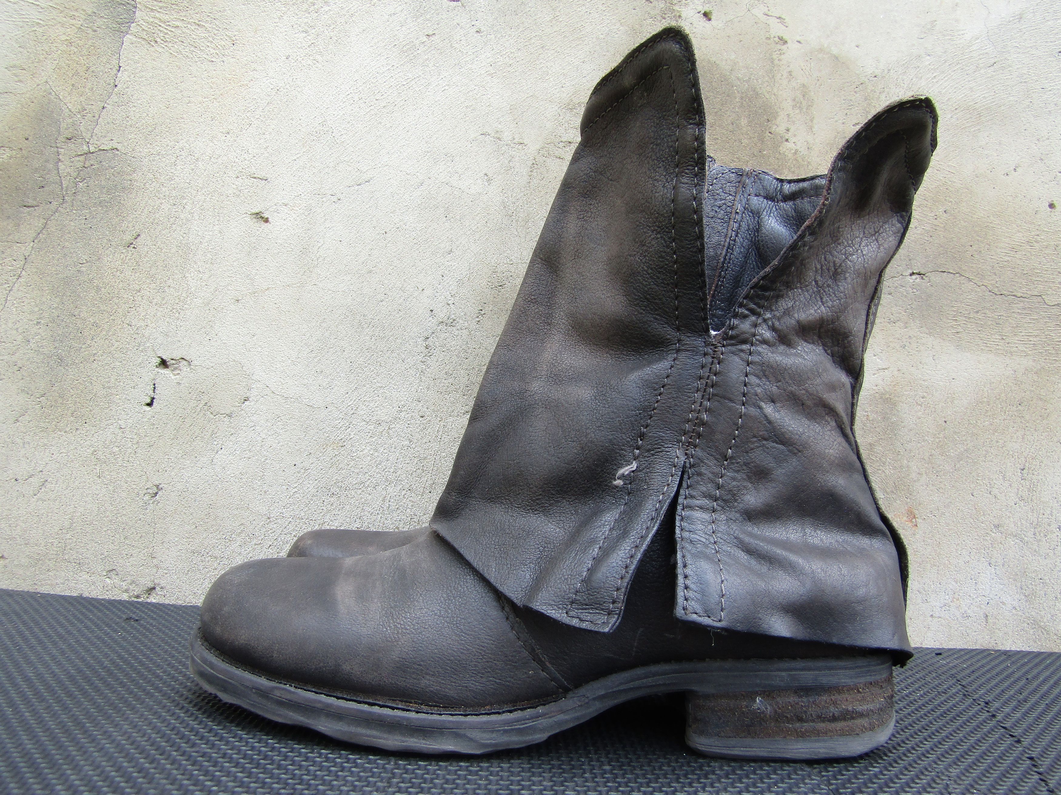 A.S.98 Airstep A.S.98 Boho Rock Leather Zip Biker brown/Gray Punk Size US 8 / IT 38 - 7 Thumbnail