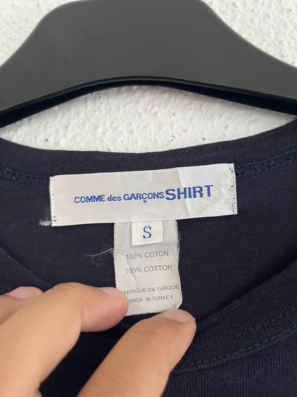 Comme des Garcons SHIRT Comme Des Garcons SHIRT Raglan Panel Longsleeve Shirt Size US S / EU 44-46 / 1 - 5 Thumbnail