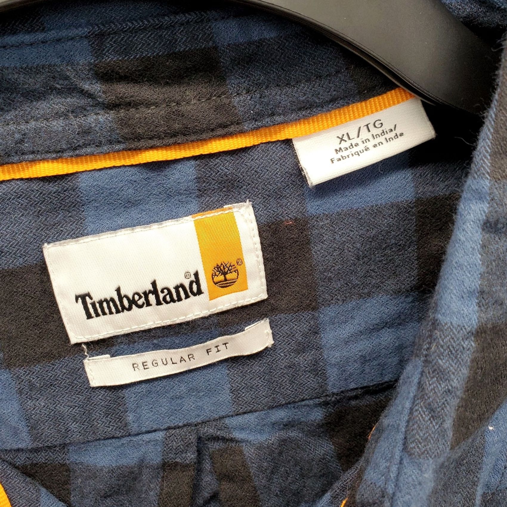 Timberland Timberland Mens XL Multicolor Check Flannel Button-Down Shirt Size US XL / EU 56 / 4 - 5 Thumbnail