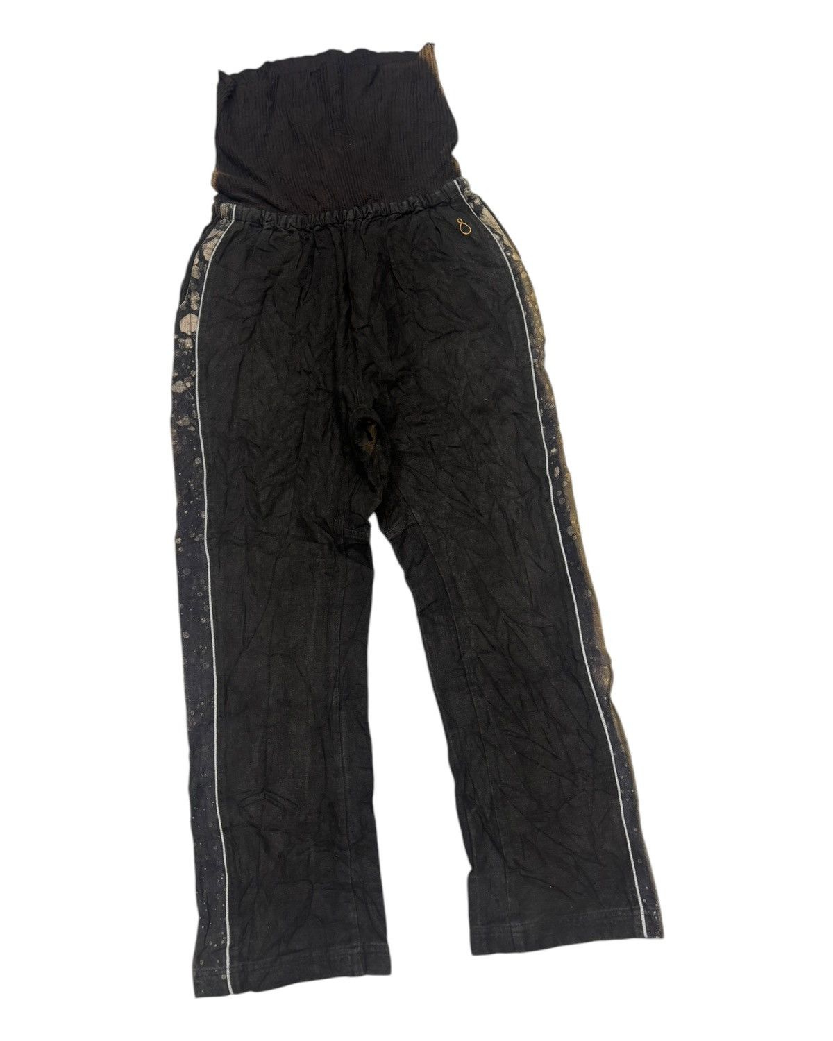 If Six Was Nine 🔥NIL JAPAN AVANT GARDE PLEATED DESIGNER BAGGY PANTS Size US 32 / EU 48 - 3 Thumbnail