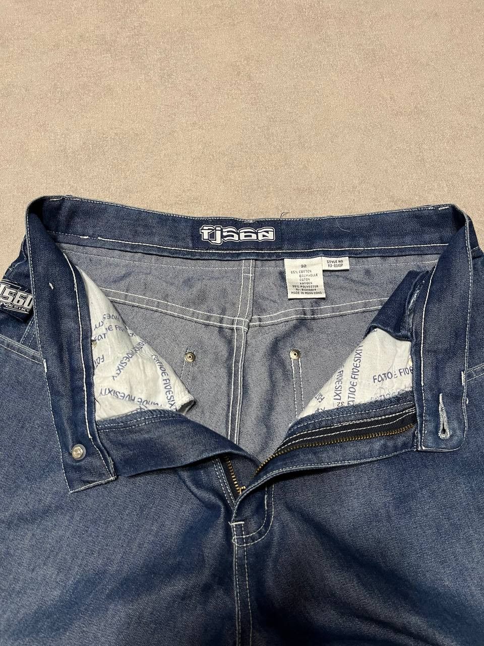 Vintage Vintage FJ560 Fat Joe Blue Rap Pants Jeans SK8 Urban Gear Size US 32 / EU 48 - 13 Thumbnail