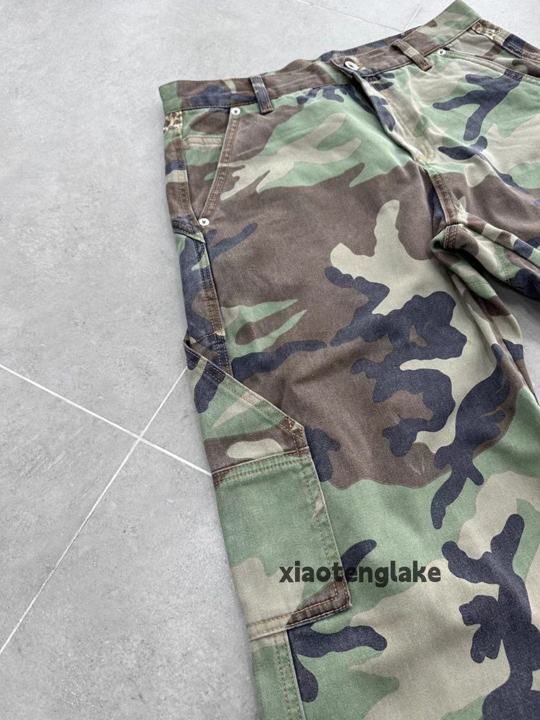 Vintage xtl Military outdoor kapital carhartt style cargo pants Size US 32 / EU 48 - 9 Thumbnail