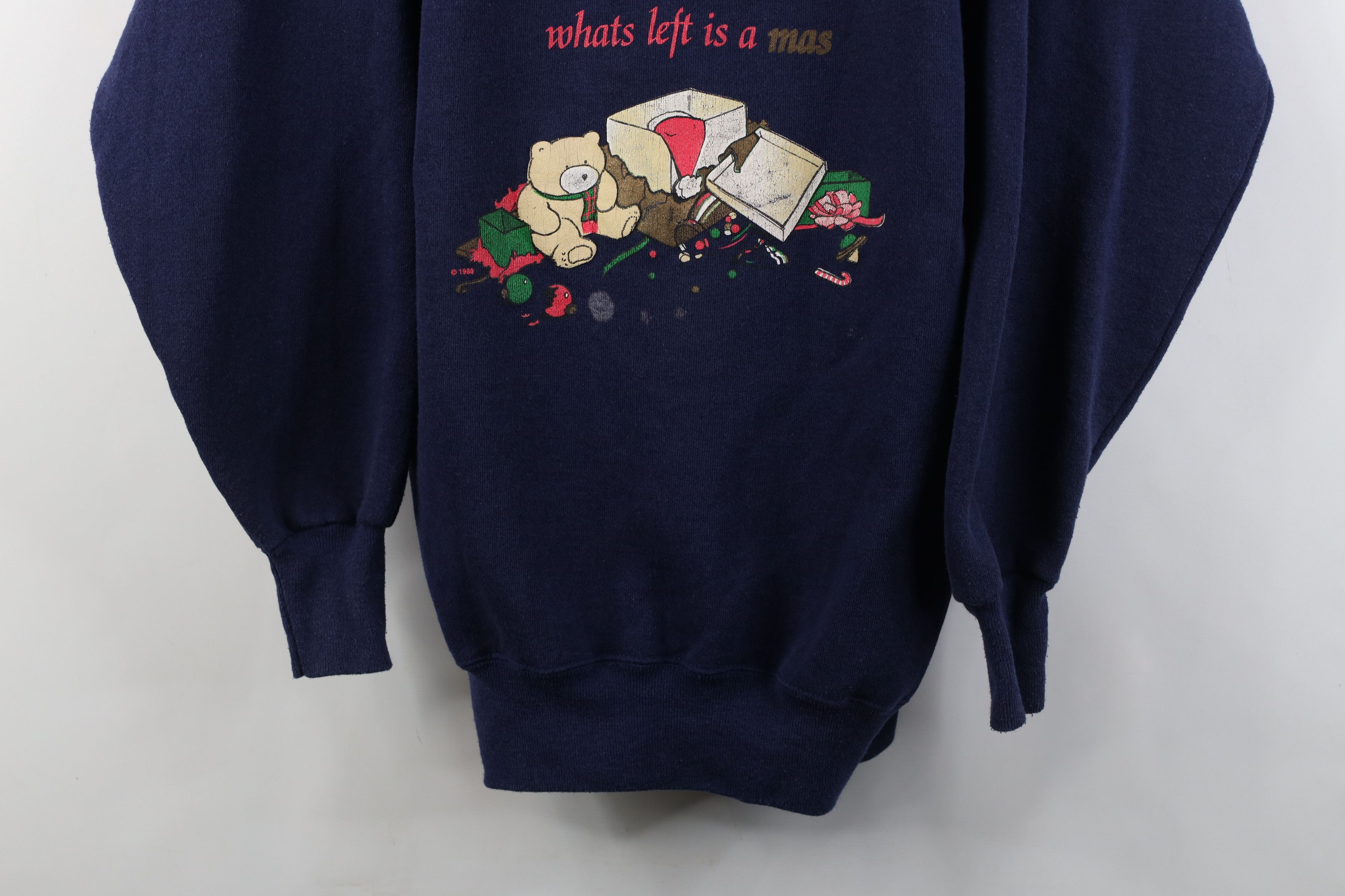 Vintage Vintage 90s Christ Christmas Christian Crewneck Sweatshirt Size XL / US 12-14 / IT 48-50 - 3 Thumbnail