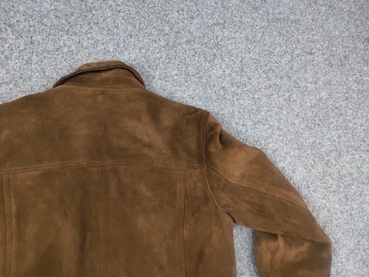 Superdry Superdry Premium suede leather tan Brown Zip British Jacket Size US XL / EU 56 / 4 - 9 Thumbnail