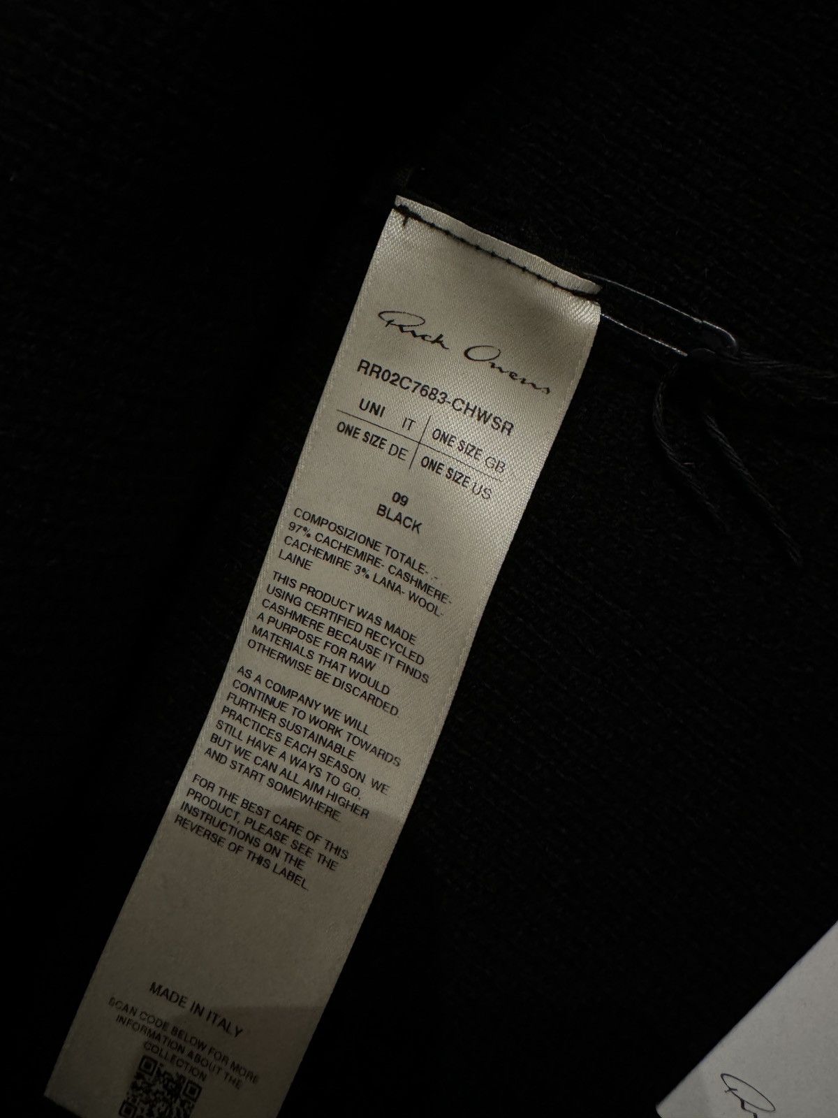 Rick Owens Wool Tank Top Size US M / EU 48-50 / 2 - 5 Thumbnail