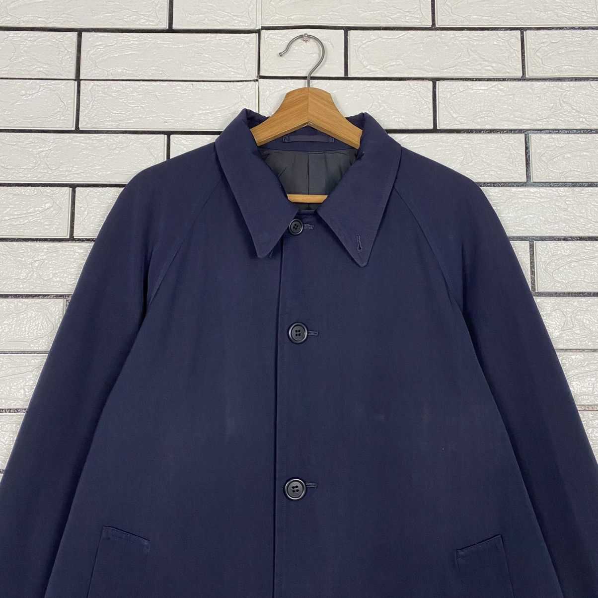 Yohji Yamamoto 🔥VINTAGE LONG JACKET FLY BUTTON LQ Y’S FOR MEN Size US M / EU 48-50 / 2 - 3 Thumbnail