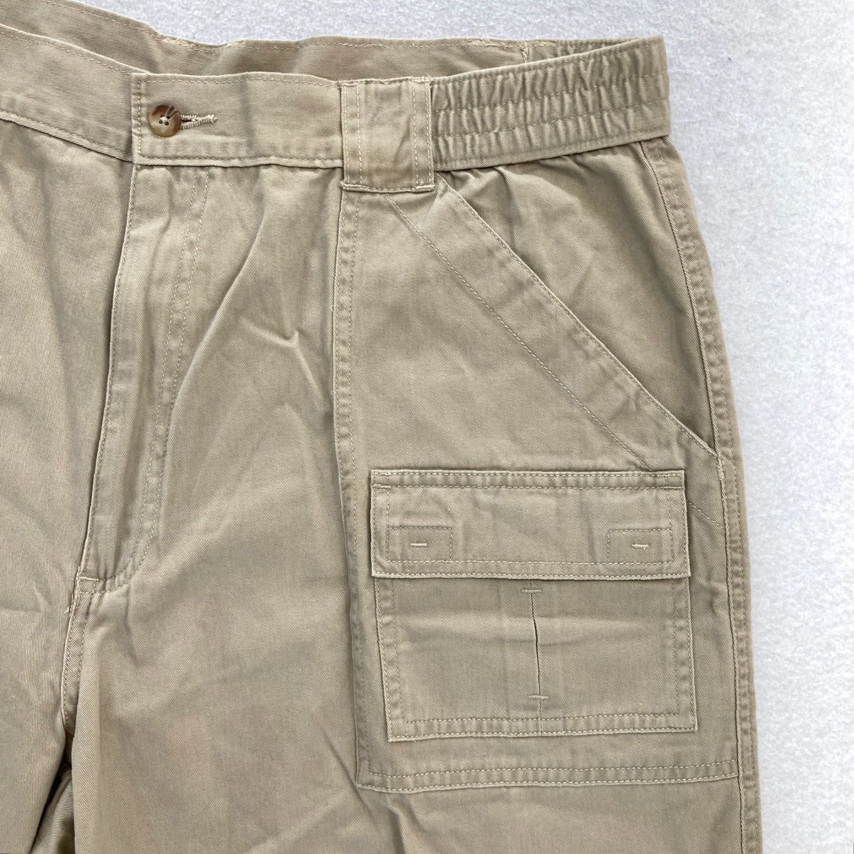 Vintage Vintage Flyers Outdoor Cargo Shorts Mens 40 Brown Canvas Hiking Travel Workwear Size US 40 / EU 56 - 3 Thumbnail