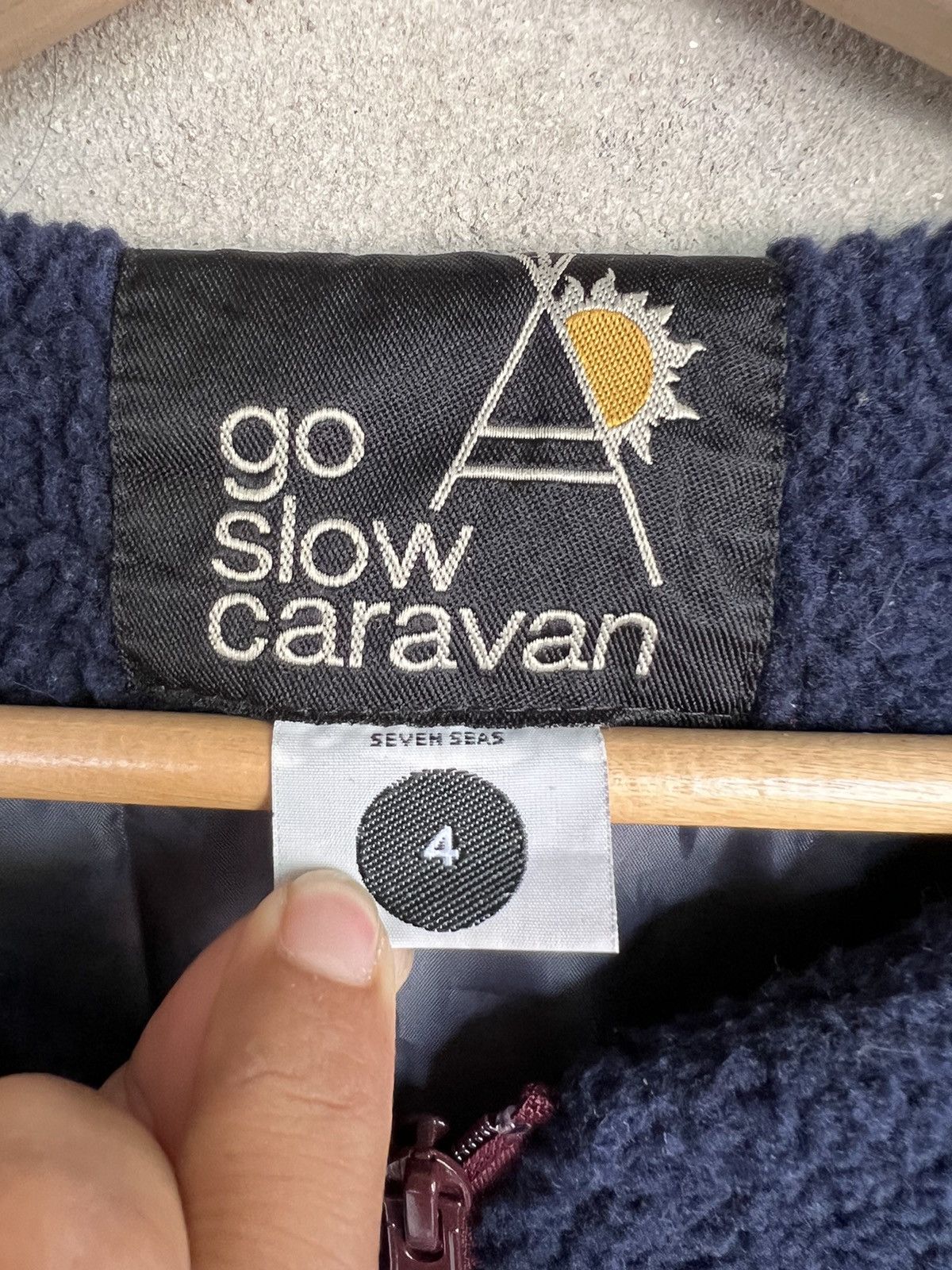 go slow caravan Go slow Caravan Fleece Jacket Size US M / EU 48-50 / 2 - 4 Thumbnail